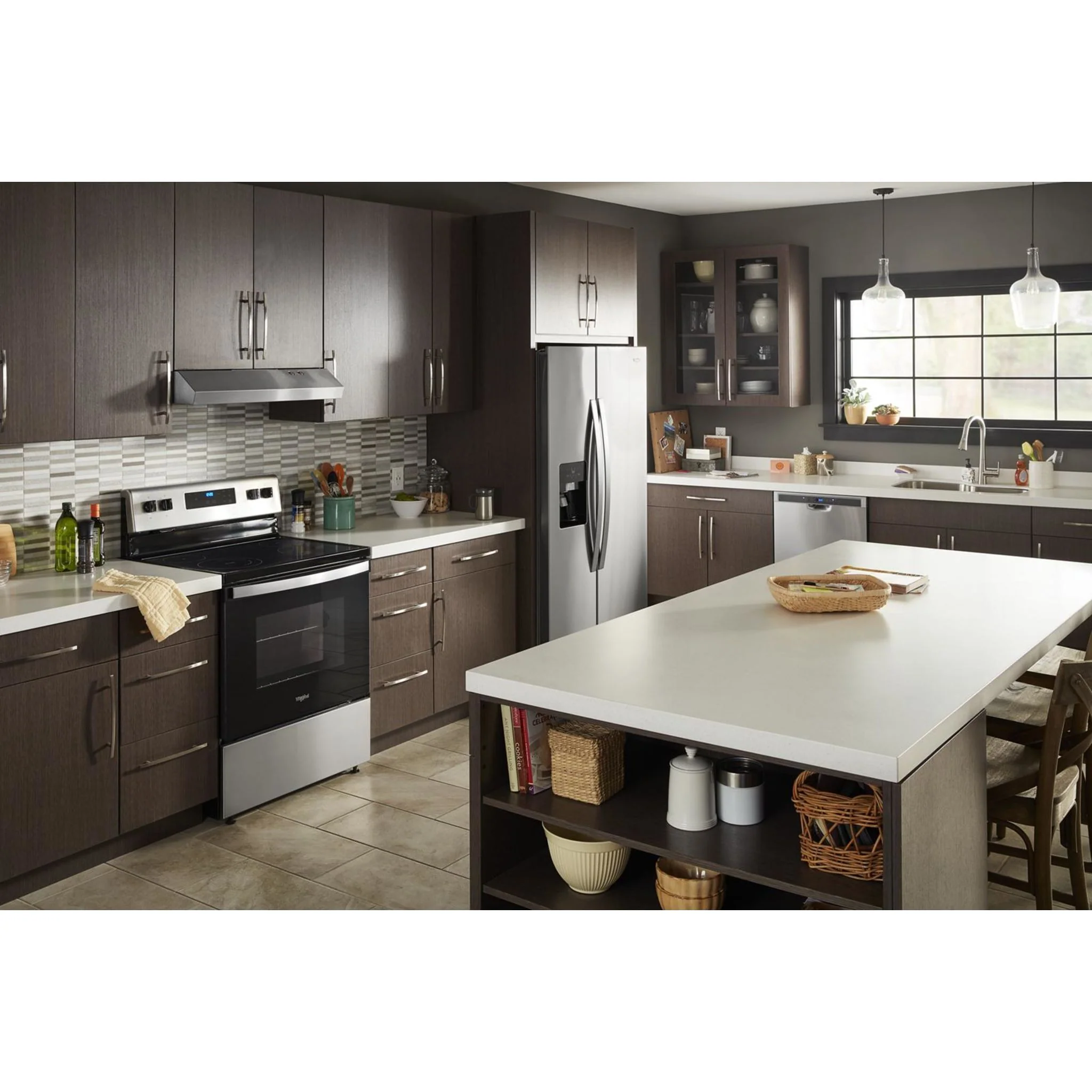 Whirlpool 36-inch Wide Side-by-Side Refrigerator - 25 cu. ft. -Fingerprint Resistant (WRS555SIHZ) - Image 35