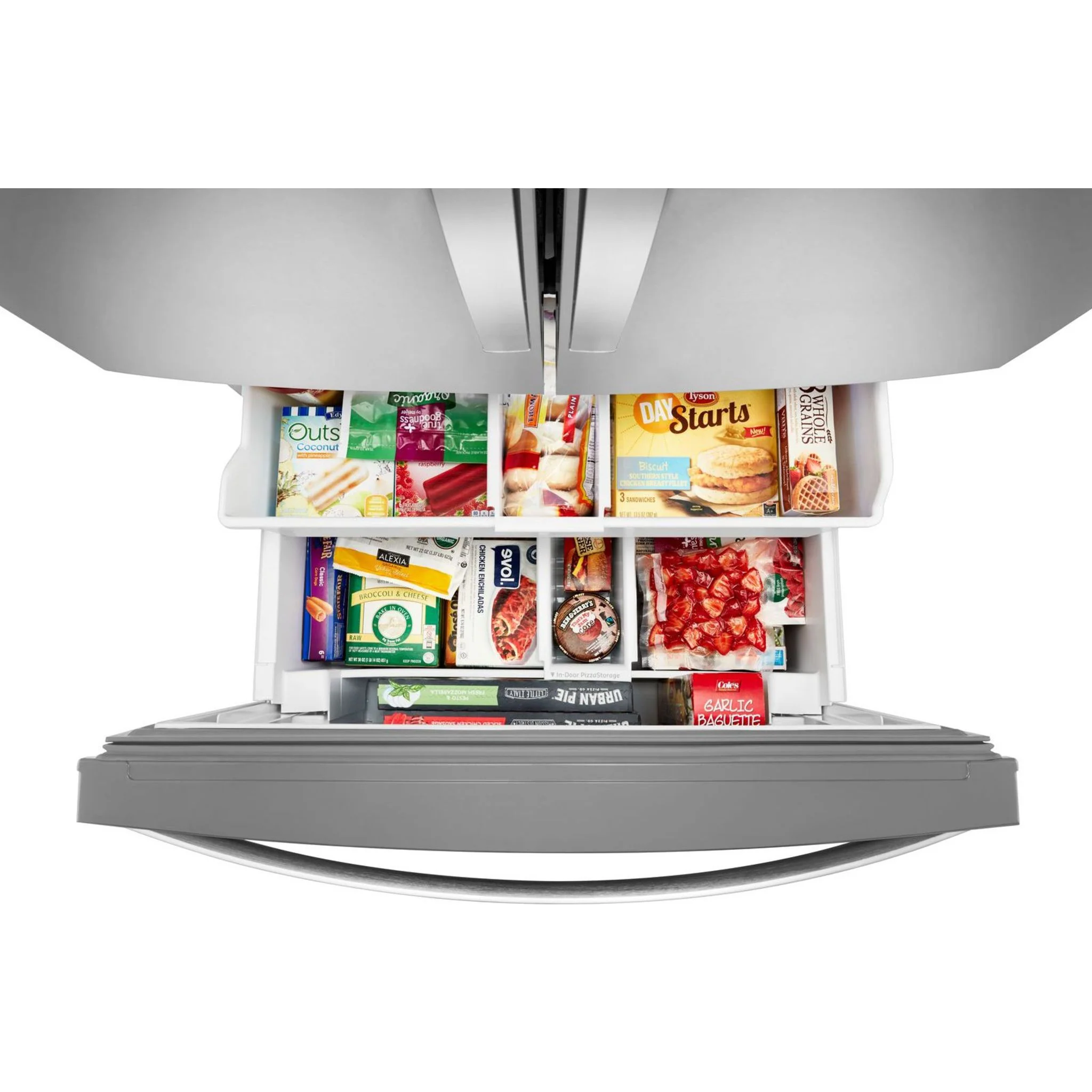 Whirlpool 36" Wide French Door Refrigerator - 27 cu. ft. - Fingerprint Resistant Stainless Steel (WRF757SDHZ) - Image 17