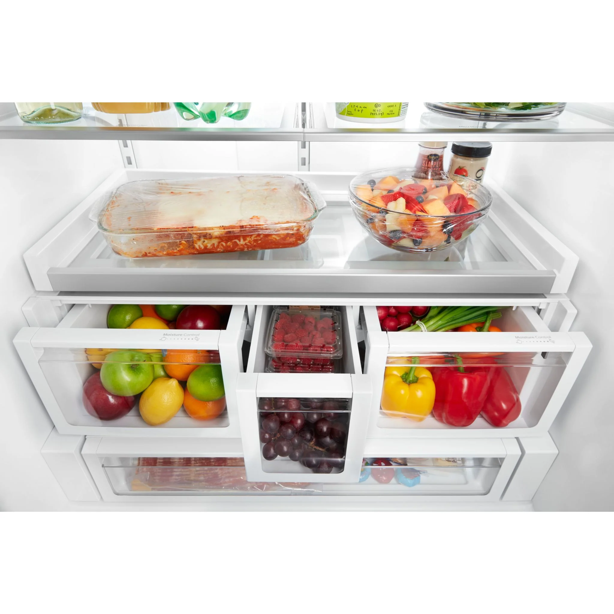 Whirlpool 36" Wide French Door Refrigerator - 27 cu. ft. - Fingerprint Resistant Stainless Steel (WRF767SDHZ) - Image 11