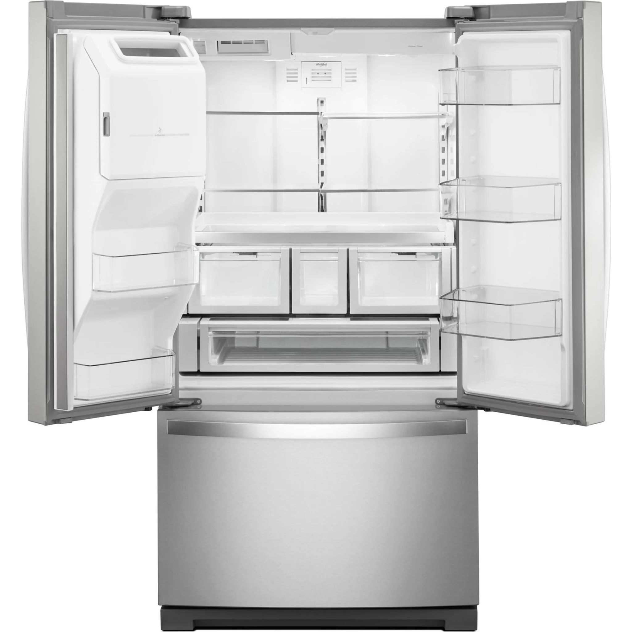 Whirlpool 36" Wide French Door Refrigerator - 27 cu. ft. - Fingerprint Resistant Stainless Steel (WRF767SDHZ) - Image 25