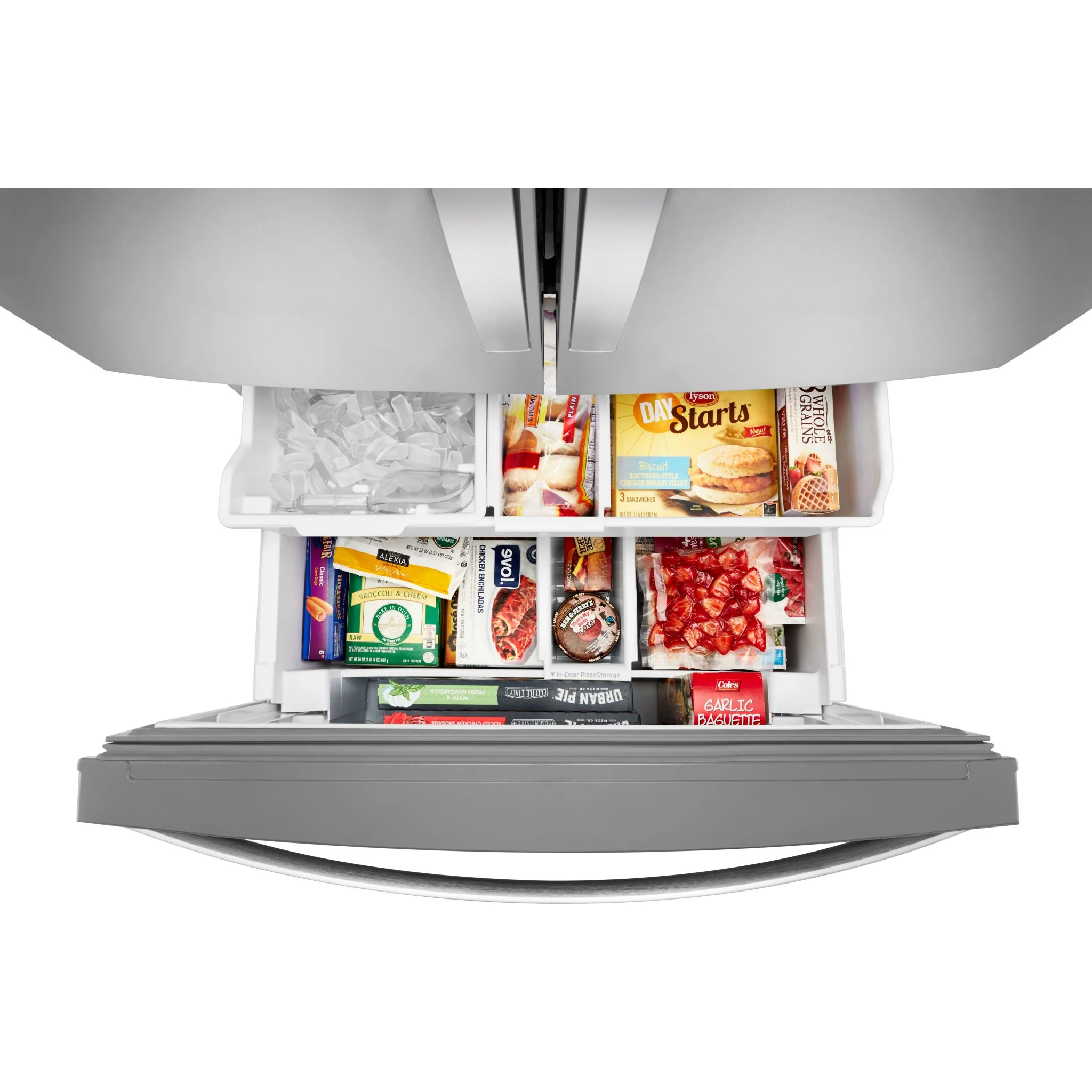 Whirlpool 36" Wide French Door Refrigerator - 27 cu. ft. - Fingerprint Resistant Stainless Steel (WRF767SDHZ) - Image 6