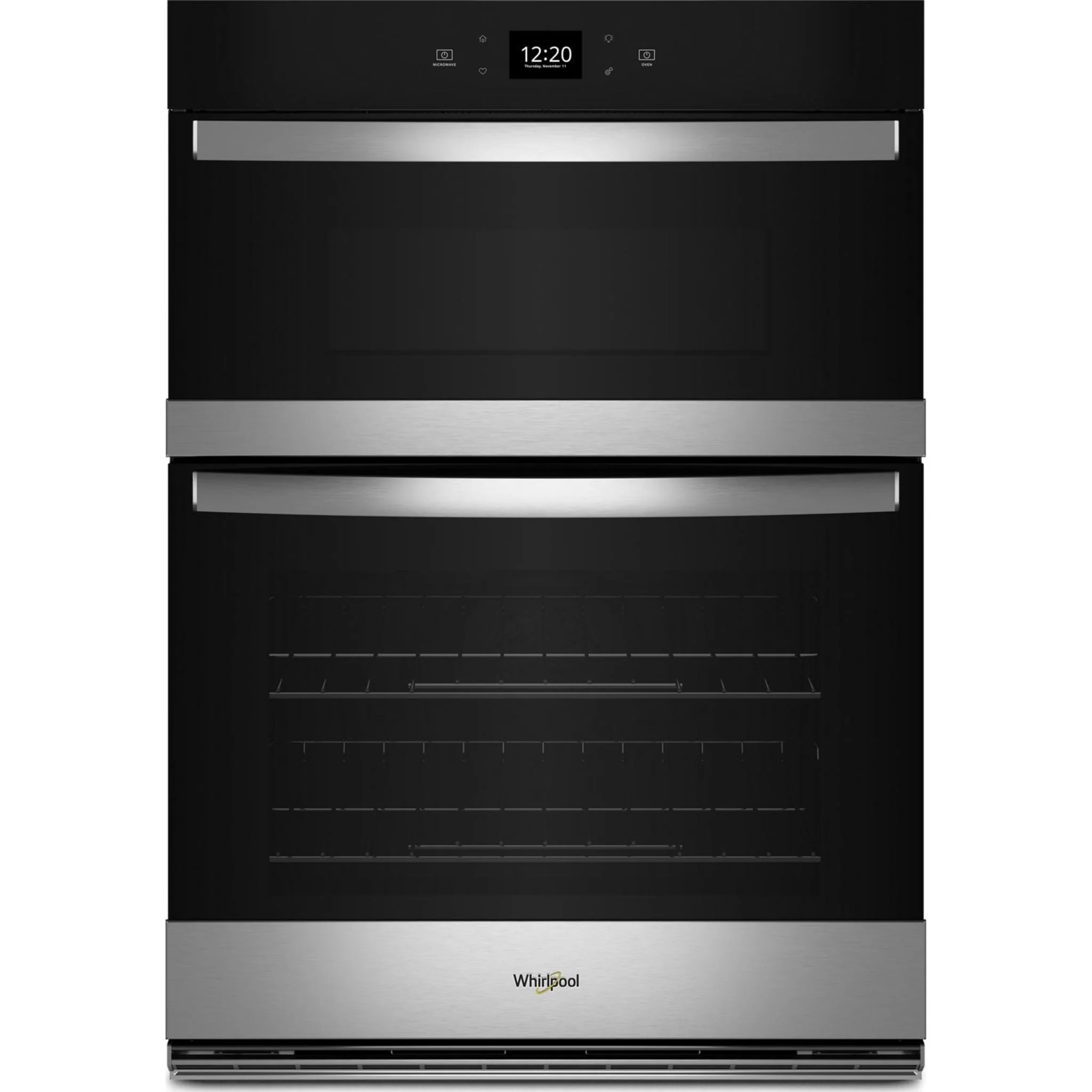 Whirlpool 5.7 Total Cu. Ft. Combo Wall Oven with Air Fry When Connected -Fingerprint Resistant Stainless Steel (WOEC5027LZ) - Image 8