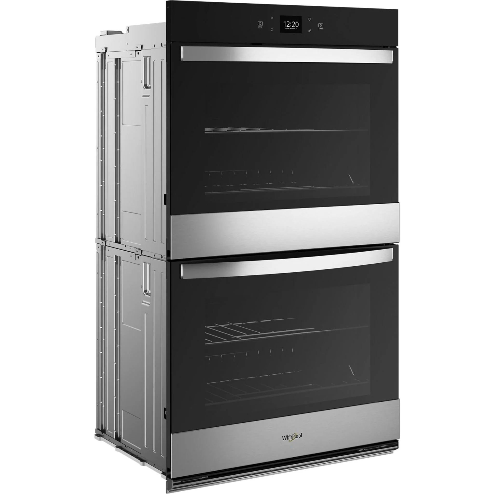 Whirlpool 8.6 Total Cu. Ft. Double Wall Oven with Air Fry When Connected -Fingerprint Resistant Stainless Steel (WOED5027LZ) - Image 2