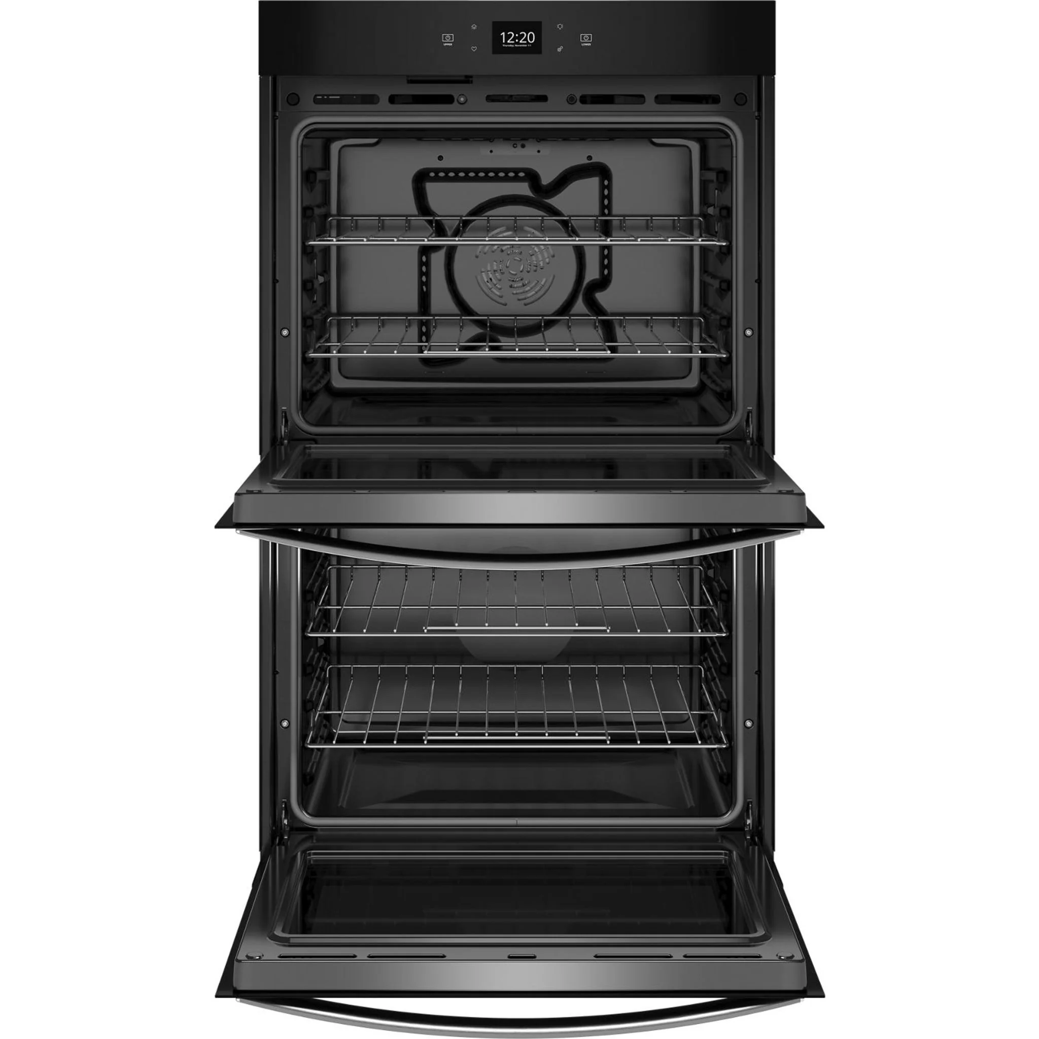 Whirlpool 8.6 Total Cu. Ft. Double Wall Oven with Air Fry When Connected -Fingerprint Resistant Stainless Steel (WOED5027LZ) - Image 4