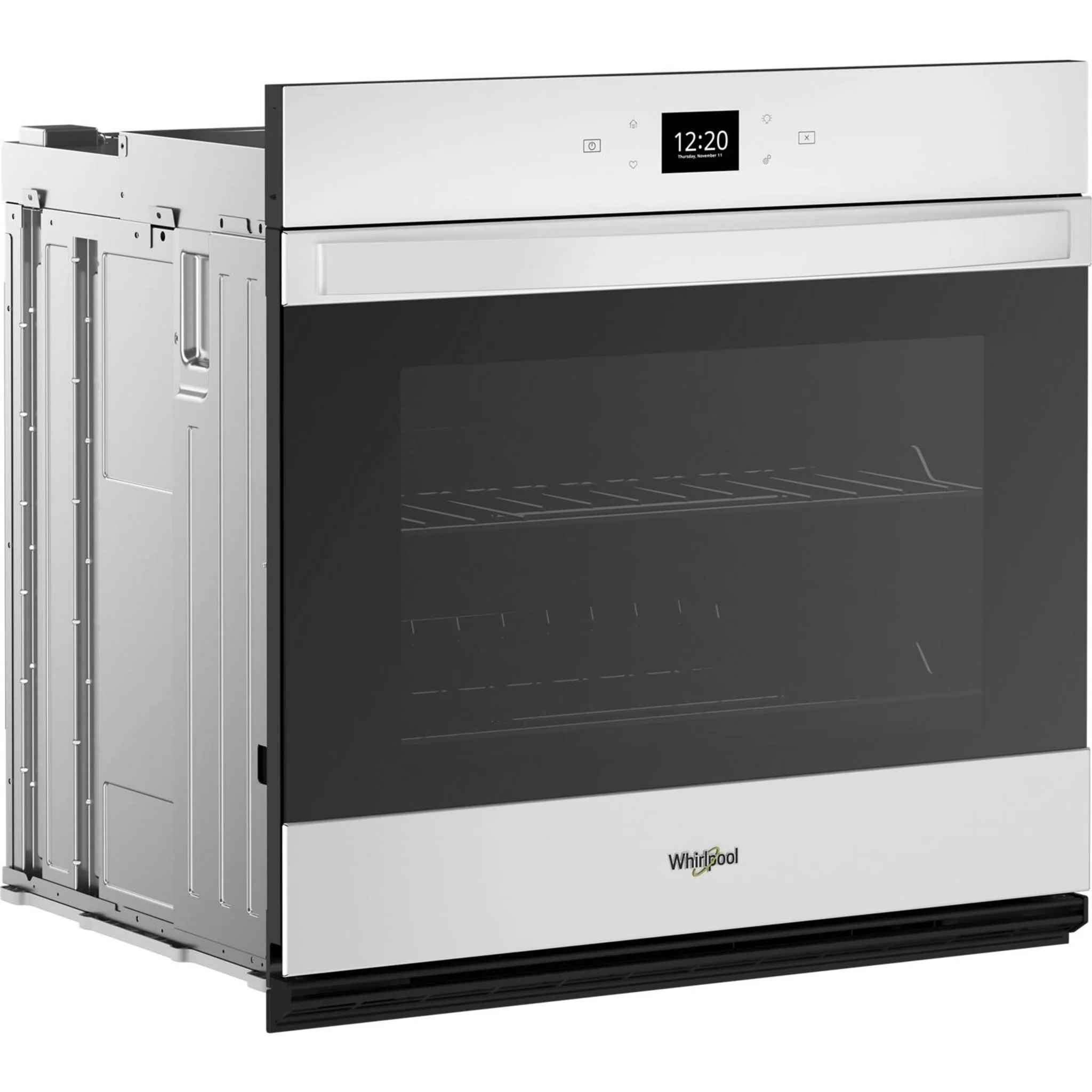 Whirlpool 4.3 Cu. Ft. Single Wall Oven with Air Fry When Connected -White (WOES5027LW) - Image 5