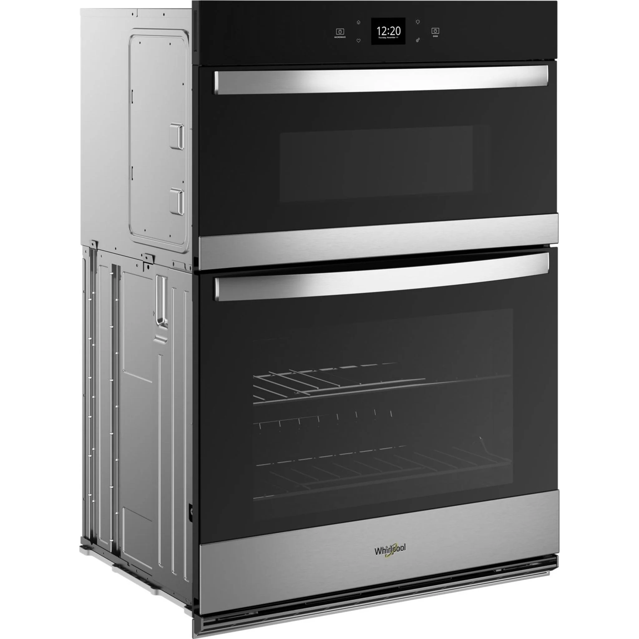 Whirlpool 6.4 Total Cu. Ft. Combo Wall Oven with Air Fry When Connected -Fingerprint Resistant Stainless Steel (WOEC5030LZ) - Image 3