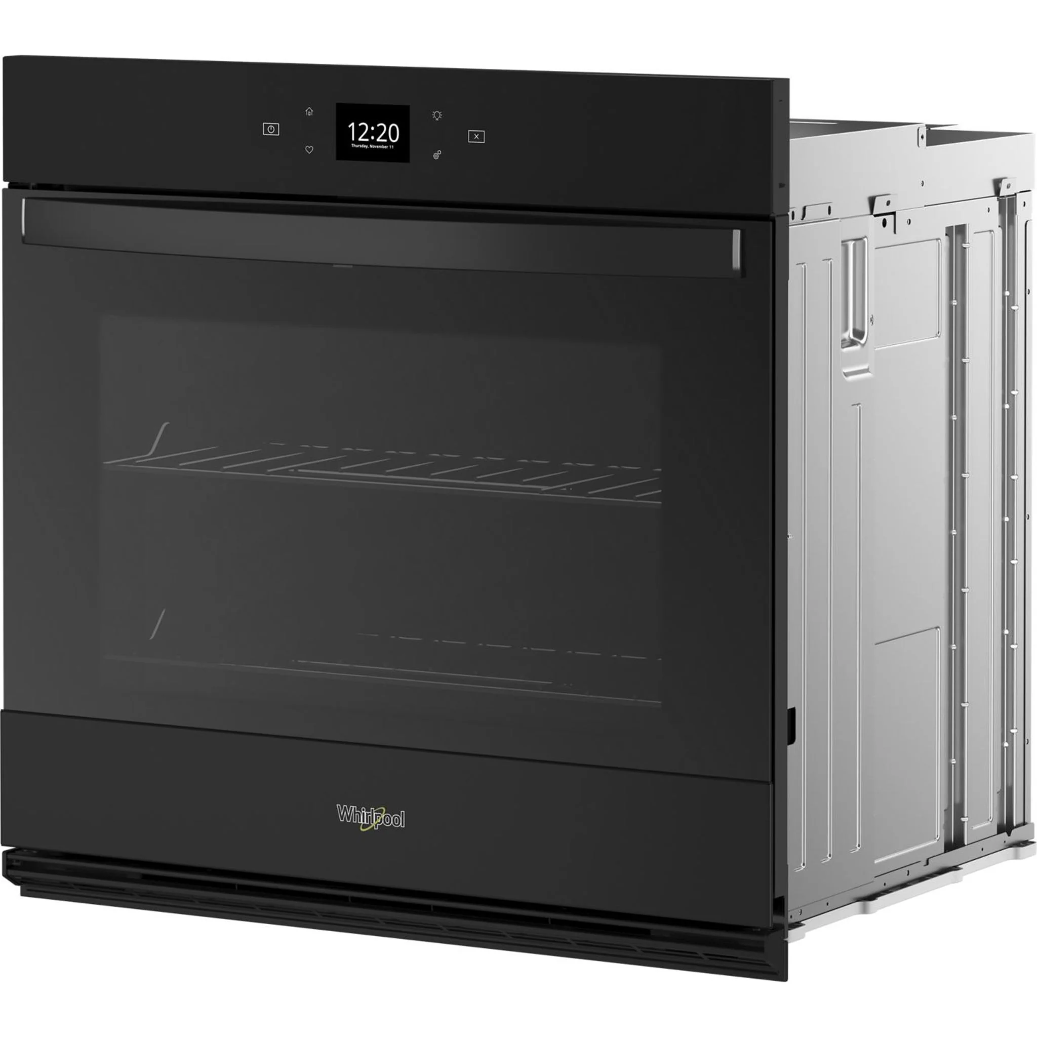 Whirlpool 5.0 Cu. Ft. Single Wall Oven with Air Fry When Connected -Black (WOES5030LB) - Image 5