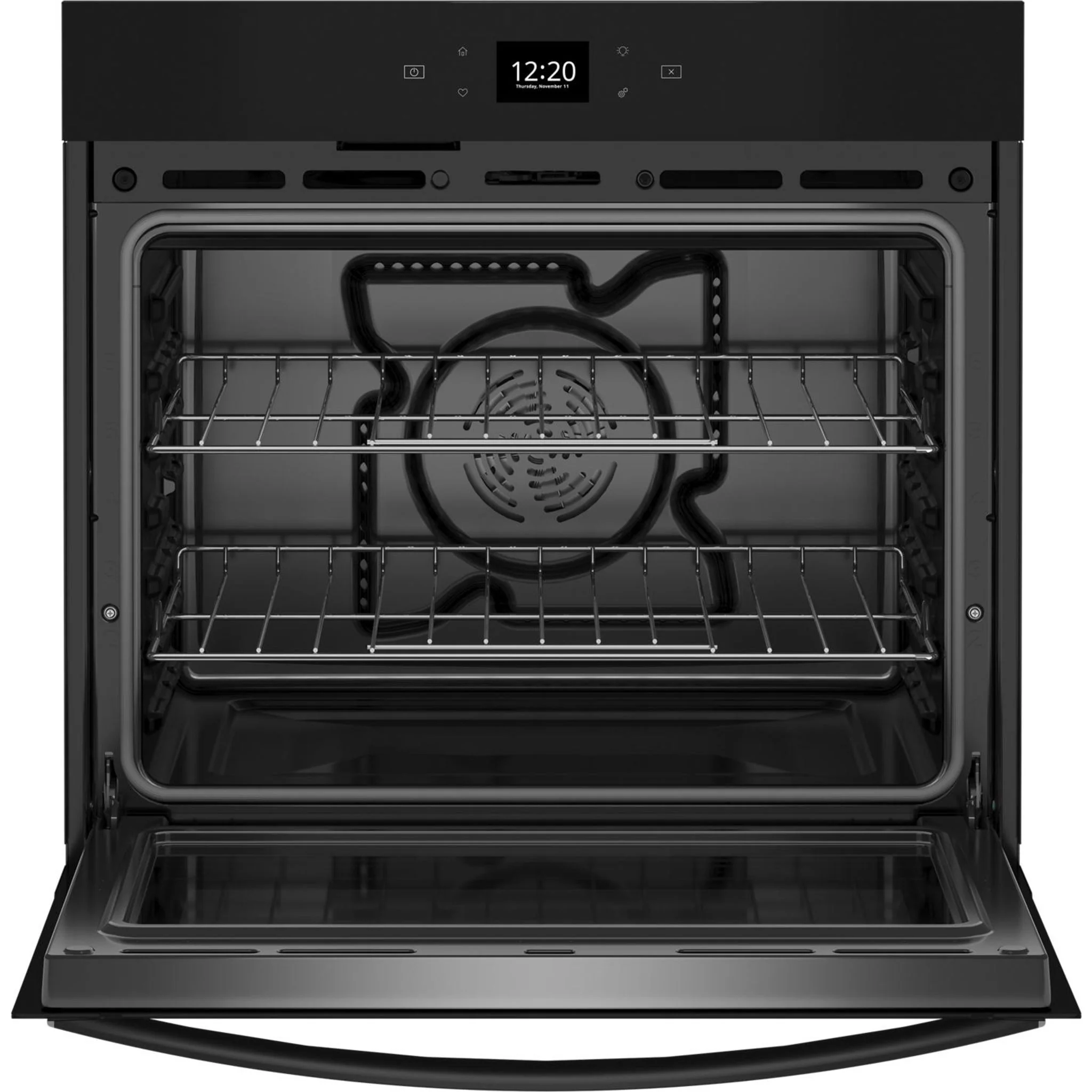 Whirlpool 5.0 Cu. Ft. Single Wall Oven with Air Fry When Connected -Black (WOES5030LB) - Image 7