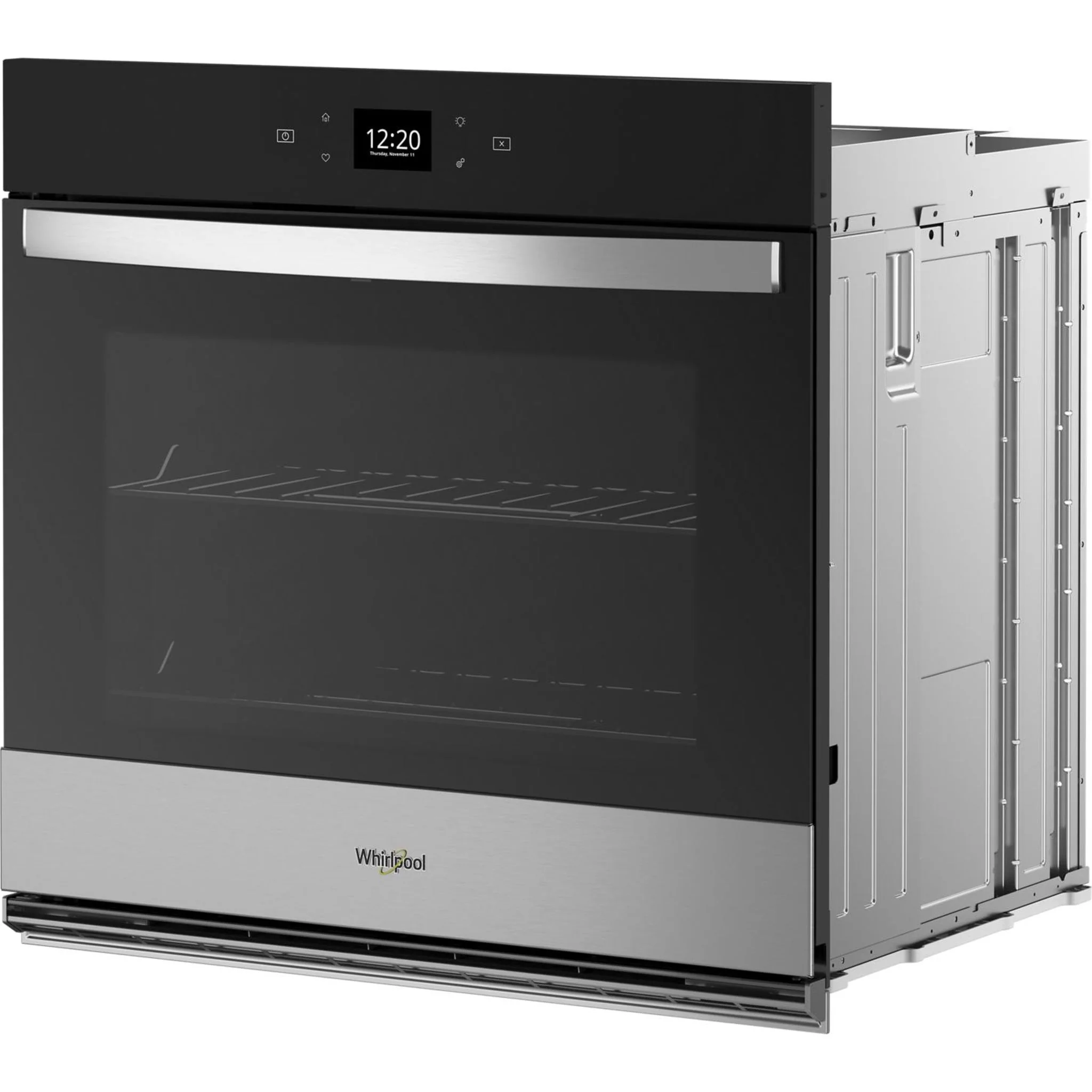 Whirlpool 5.0 Cu. Ft. Single Wall Oven with Air Fry When Connected -Fingerprint Resistant Stainless Steel (WOES5030LZ) - Image 7