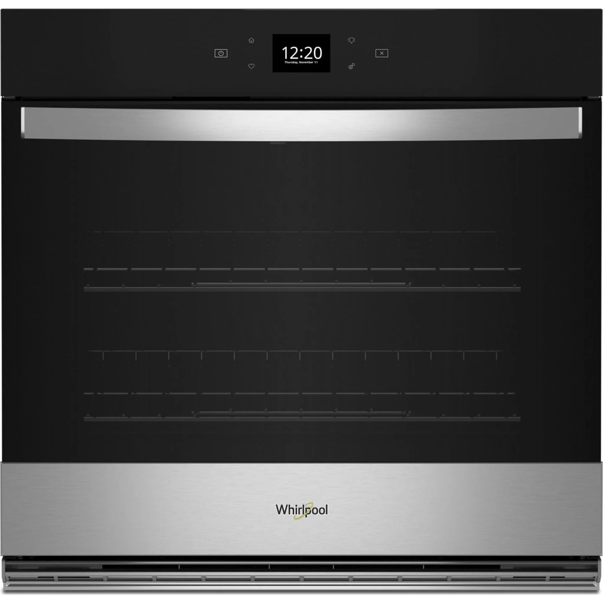 Whirlpool 5.0 Cu. Ft. Single Wall Oven with Air Fry When Connected -Fingerprint Resistant Stainless Steel (WOES5030LZ) - Image 8
