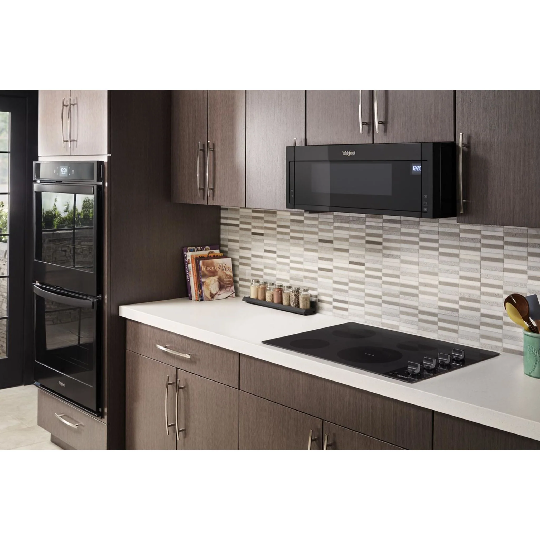 Whirlpool 30-inch Electric Ceramic Glass Cooktop with Dual Radiant Element -Black (WCE55US0HB) - Image 4
