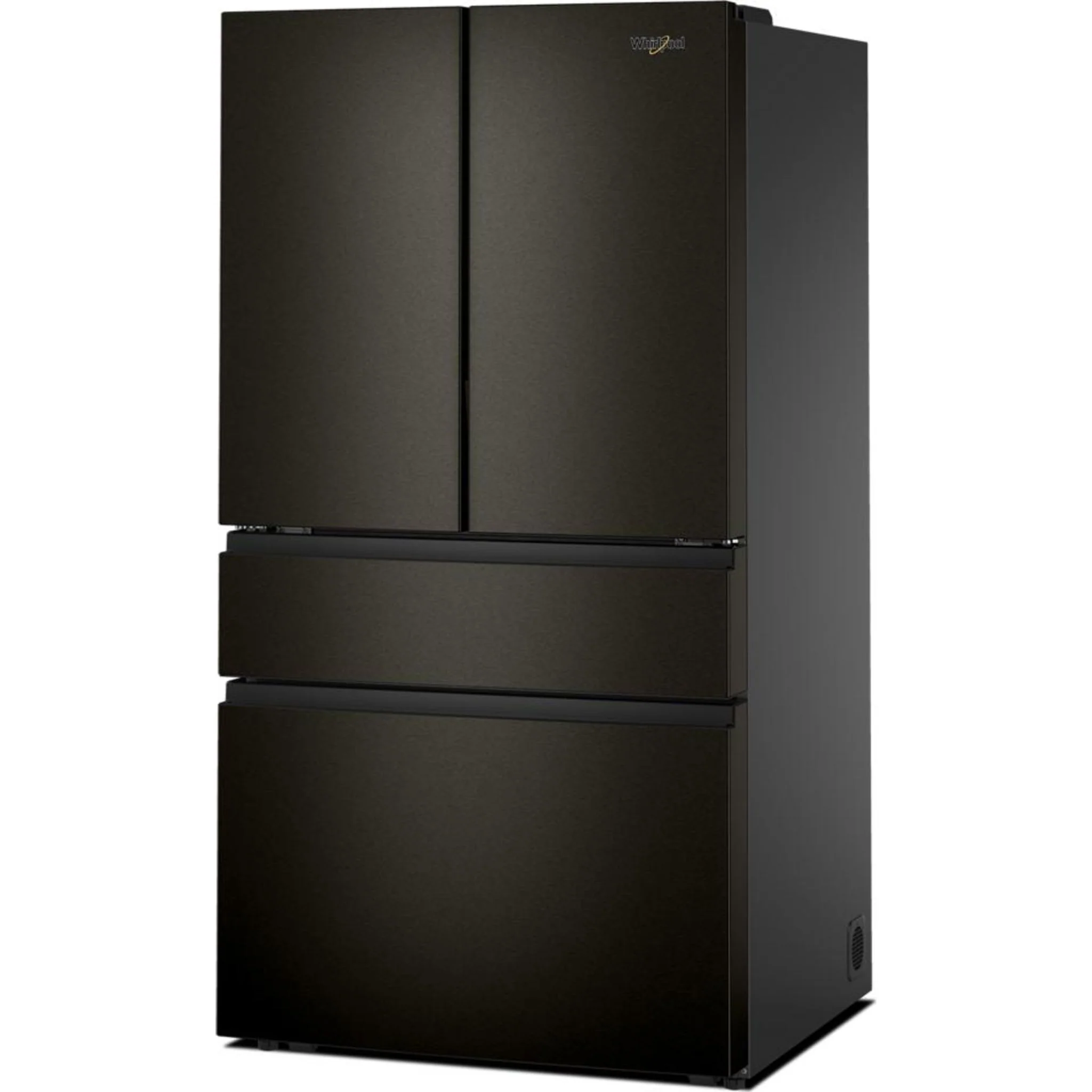 Whirlpool 30 Cu. Ft. Family-Sized Capacity French door refrigerator with Flexible Tempearture Drawer - Print Resist Blk Stnlss (WRMF3336SV) - Image 7