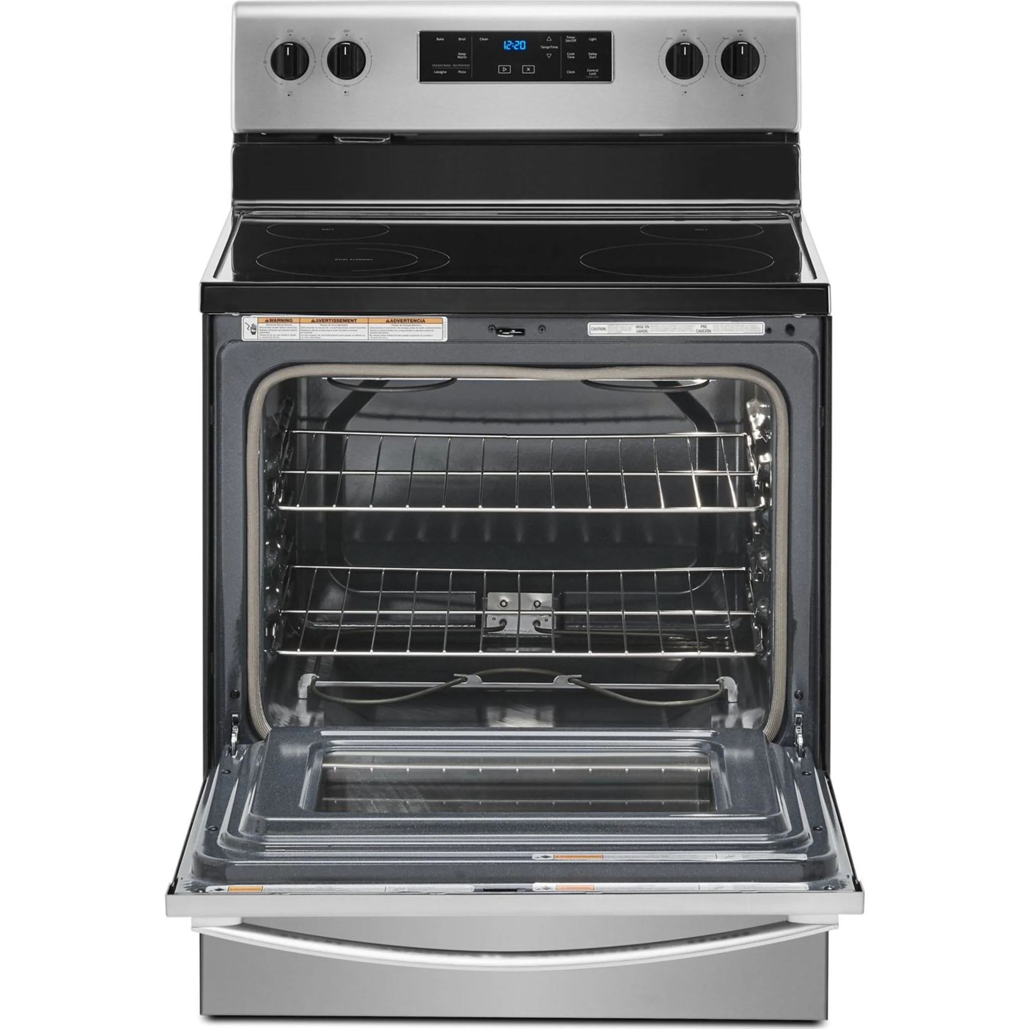 Whirlpool 5.3 cu. ft. electric range with Frozen Bakeâ„¢ technology -Stainless Steel (YWFE515S0JS) - Image 12