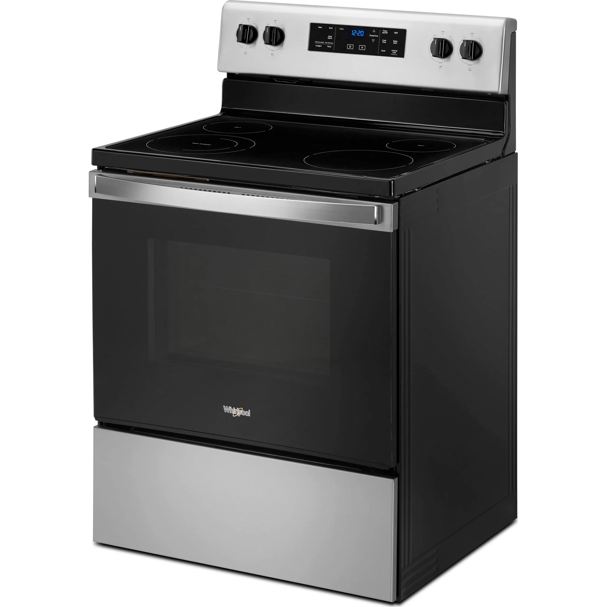 Whirlpool 5.3 cu. ft. electric range with Frozen Bakeâ„¢ technology -Stainless Steel (YWFE515S0JS) - Image 2