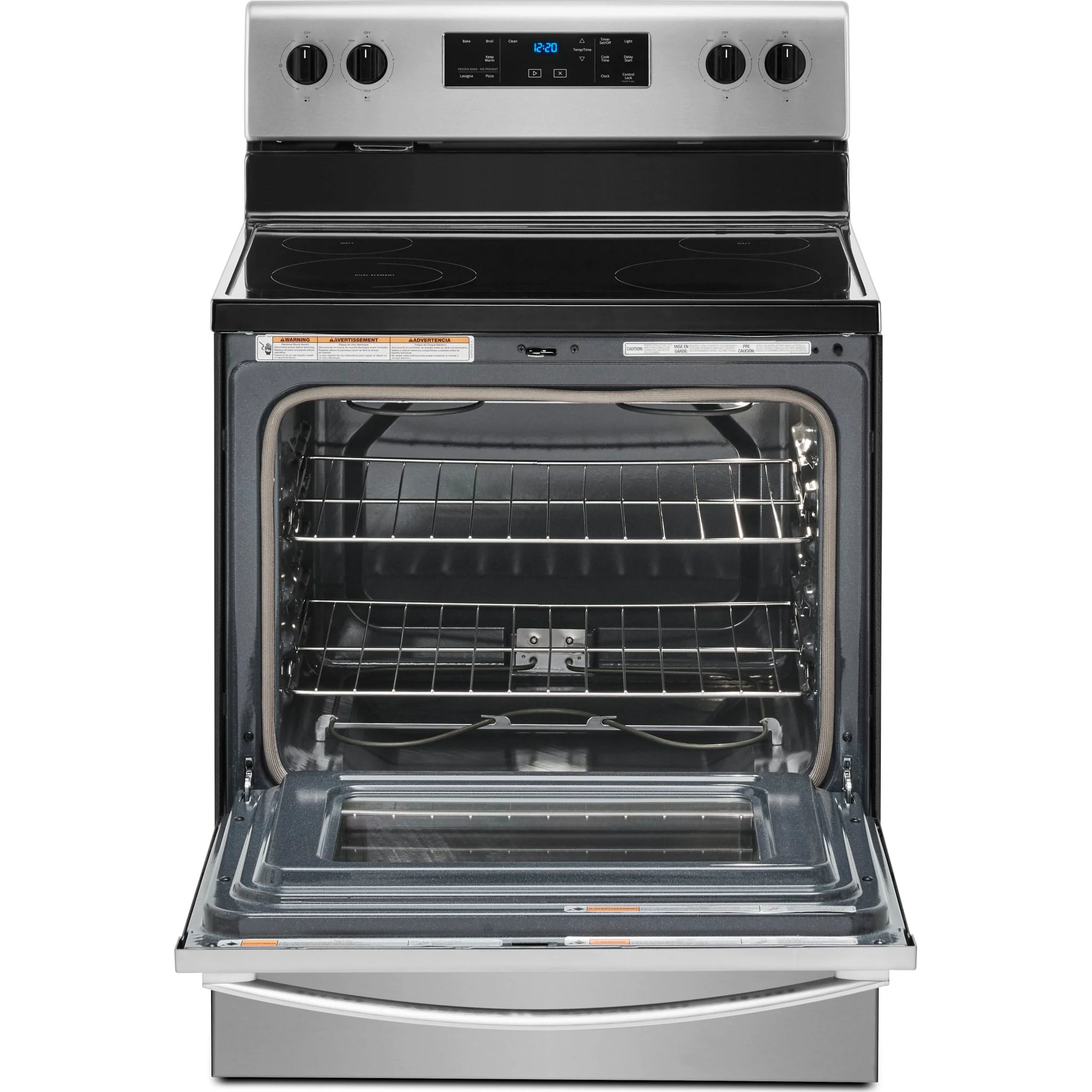 Whirlpool 5.3 cu. ft. electric range with Frozen Bakeâ„¢ technology -Stainless Steel (YWFE515S0JS) - Image 6