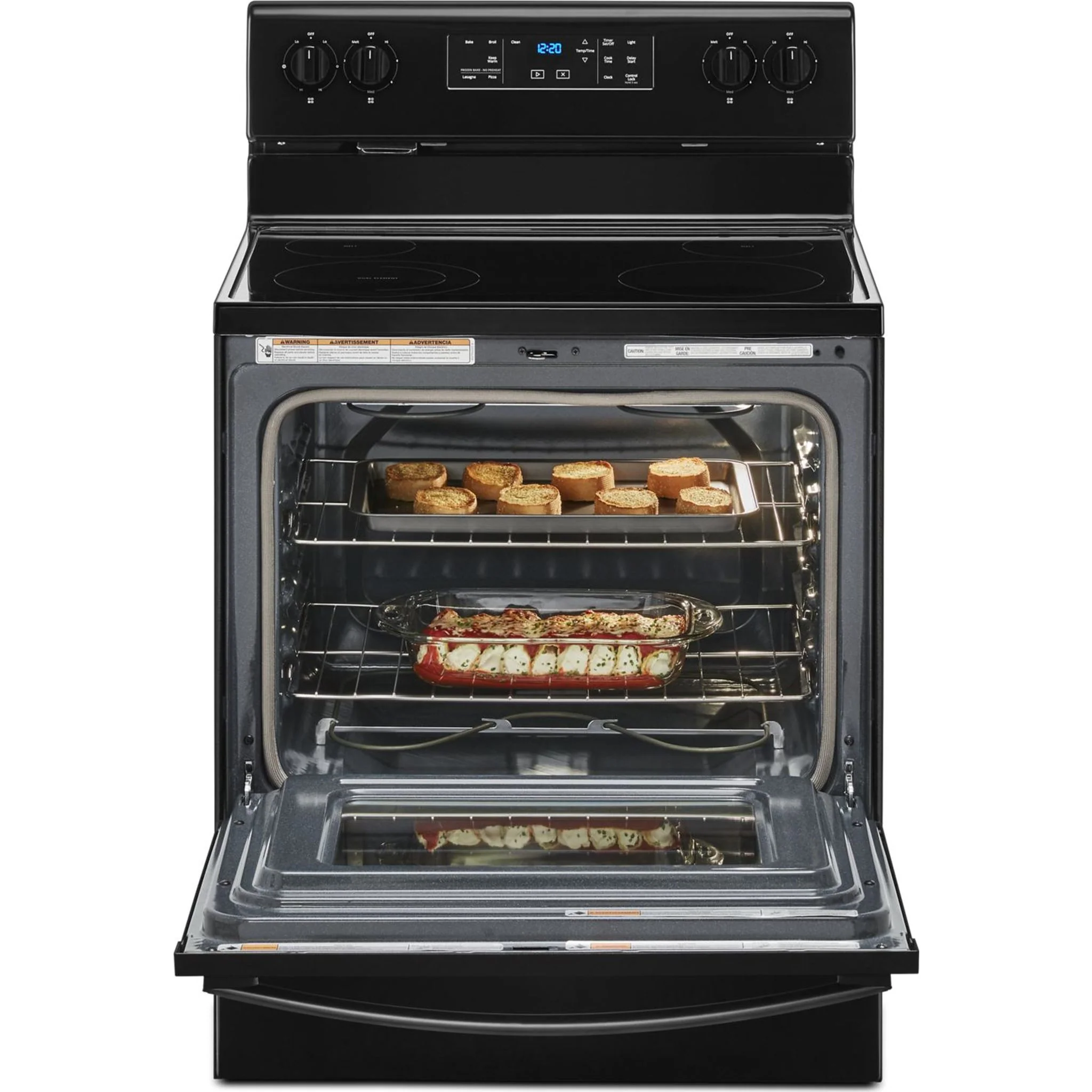 Whirlpool 5.3 cu. ft. electric range with Frozen Bake technology (YWFE515S0JB) - Image 13