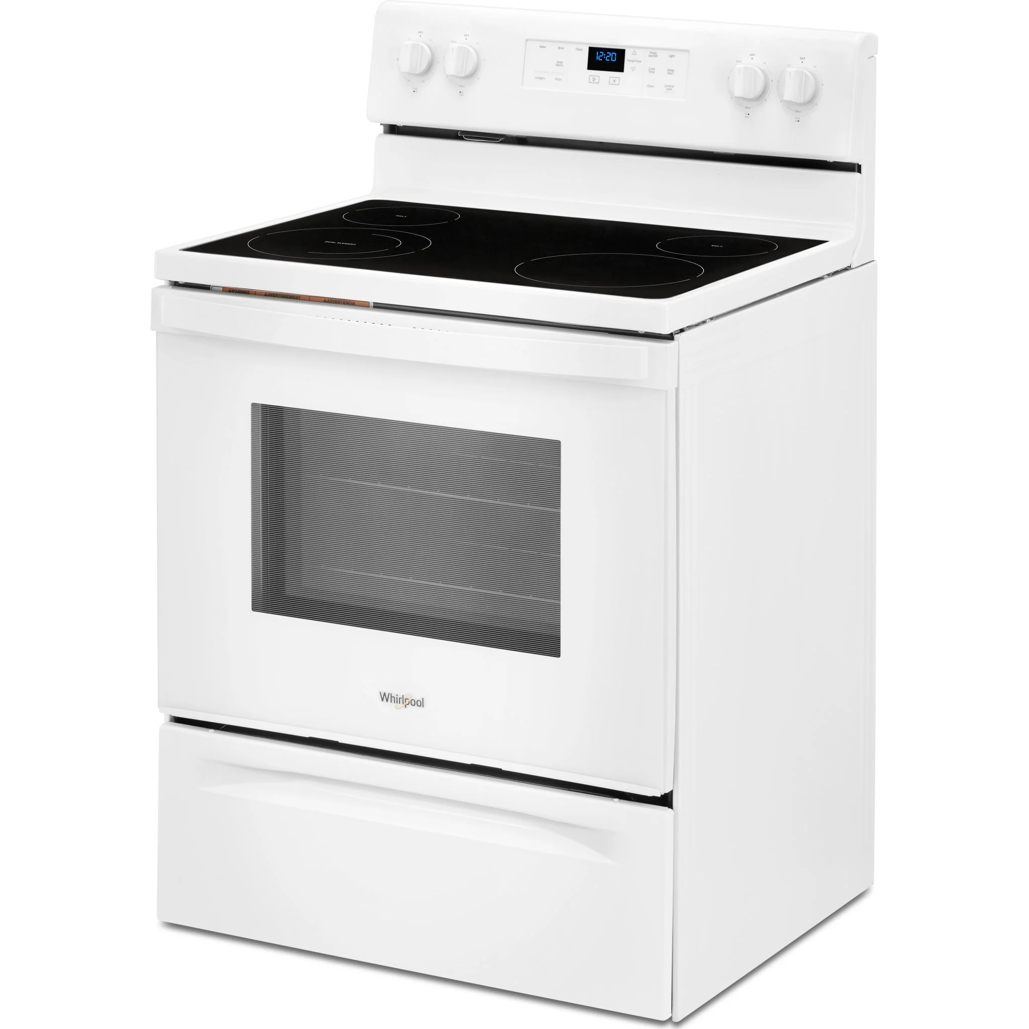 Whirlpool 5.3 cu. ft. electric range with Frozen Bake technology (YWFE515S0JW) - Image 2