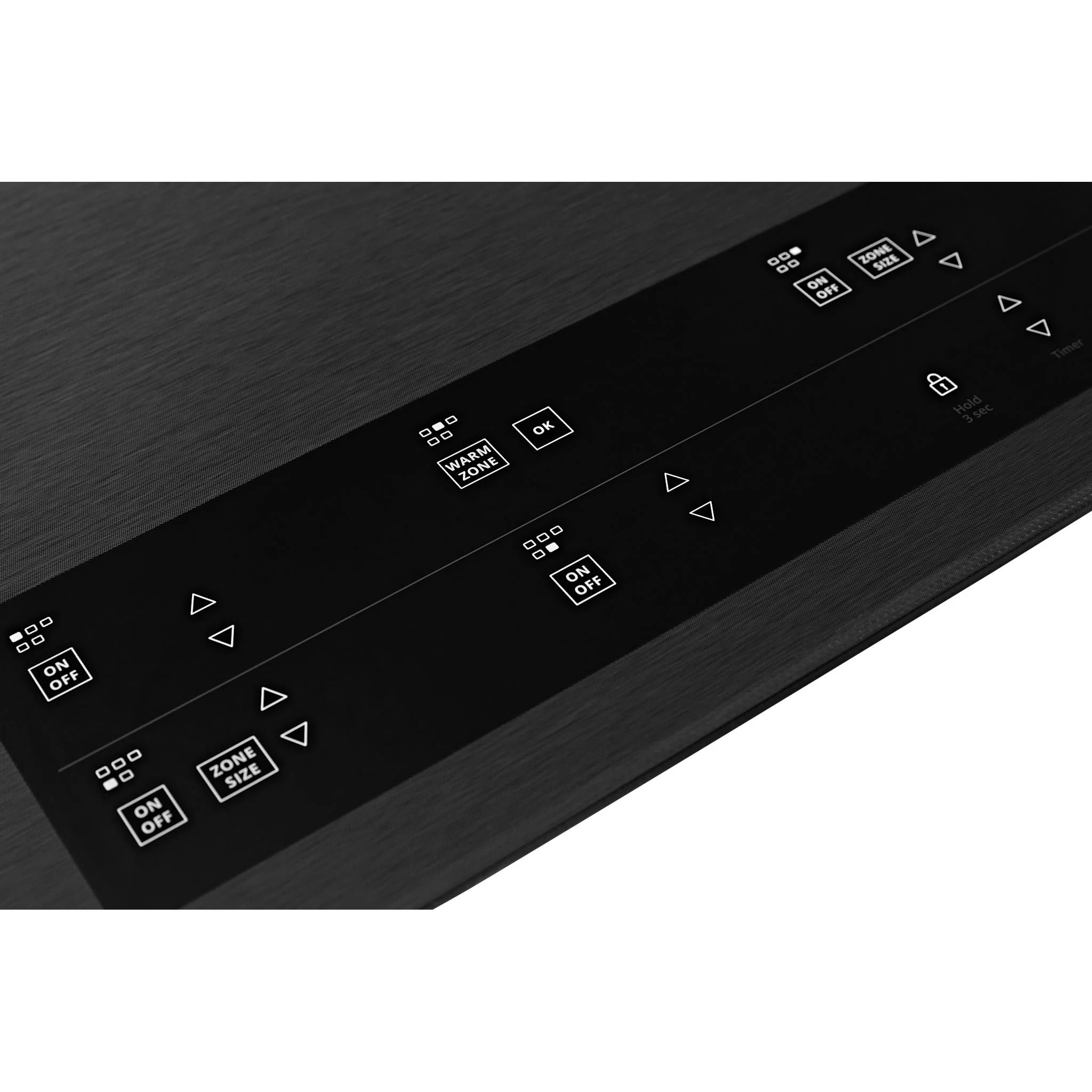 Whirlpool 30-inch Electric Ceramic Glass Cooktop with Two Dual Radiant Elements -Black (WCE97US0KB) - Image 3