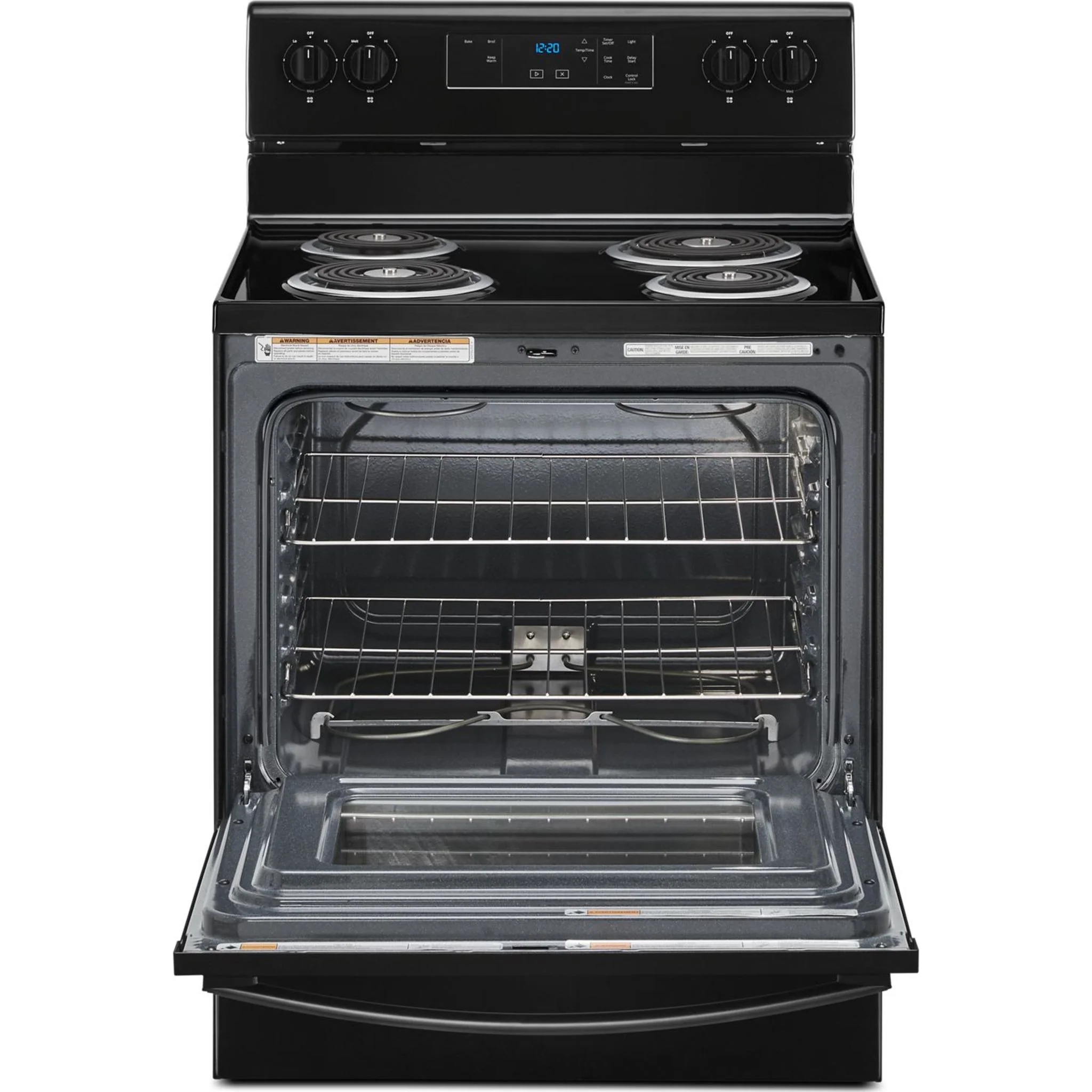 Whirlpool 4.8 cu. ft. electric range with Keep Warm setting -Black (YWFC150M0JB) - Image 16