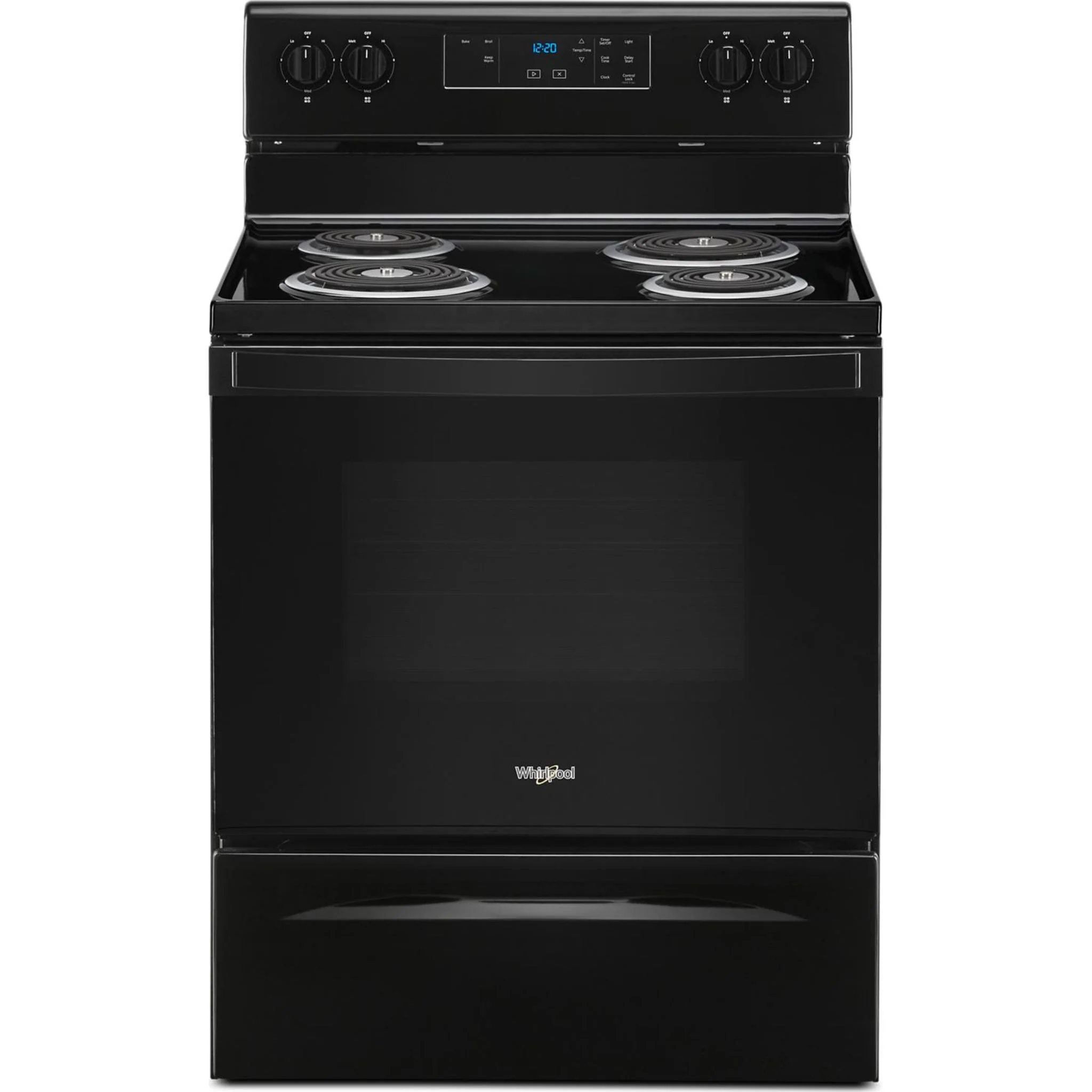 Whirlpool 4.8 cu. ft. electric range with Keep Warm setting -Black (YWFC150M0JB) - Image 5