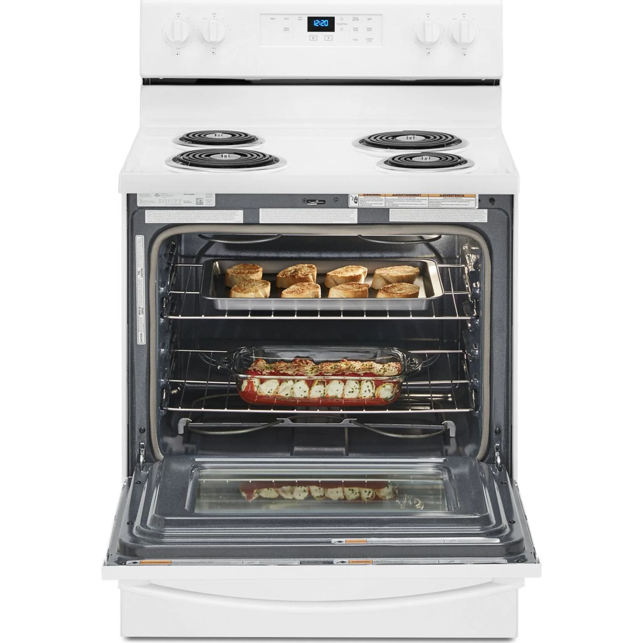 Whirlpool 4.8 cu. ft. electric range with Keep Warm setting -White (YWFC315S0JW) - Image 13