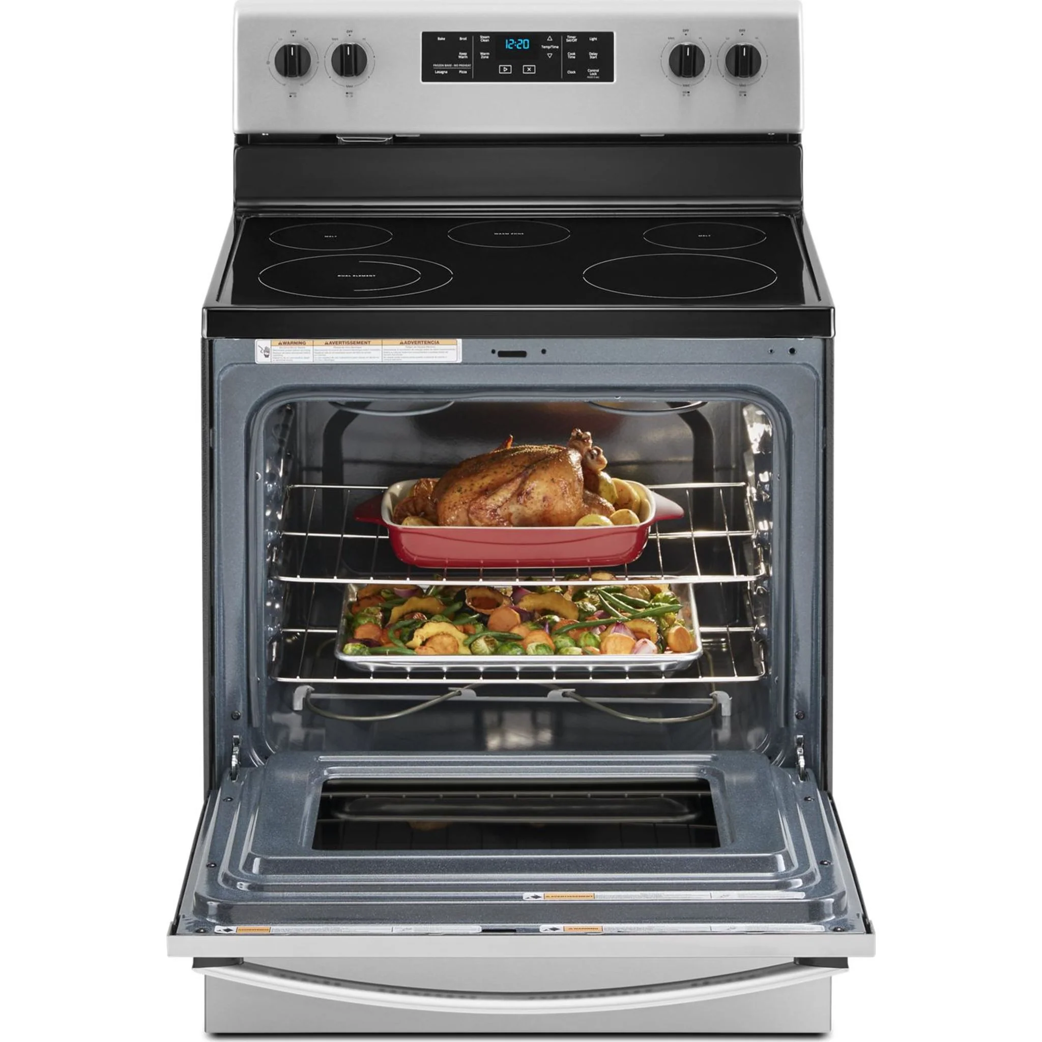 Whirlpool 5.3 cu. ft. electric range with Frozen Bake technology (YWFE505W0JZ) - Image 13