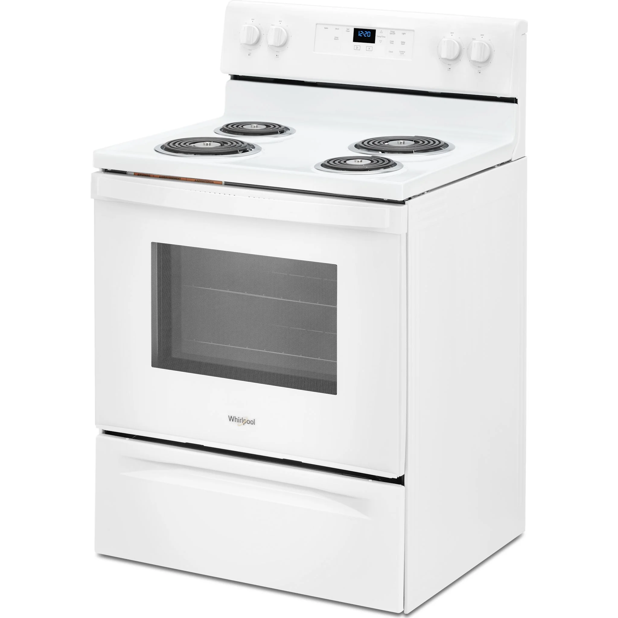 Whirlpool 4.8 cu. ft. electric range with Keep Warm setting -White (YWFC315S0JW) - Image 3