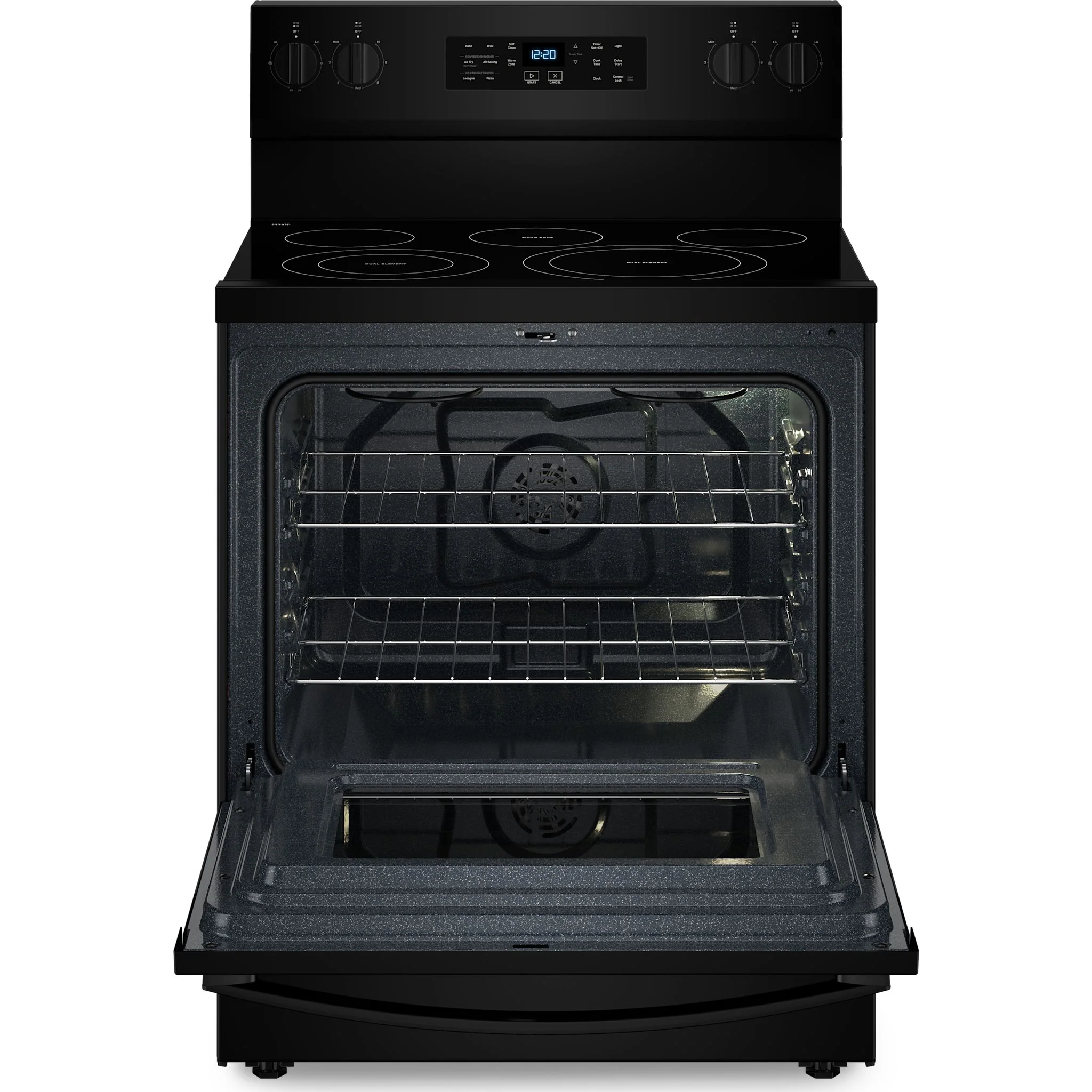 Whirlpool 30-inch Electric Range with Air Fry and Air Baking, Self Cleaning, Rapid Preheat 5.3 CuFt Capacity -Black (YWFES5030RB) - Image 5