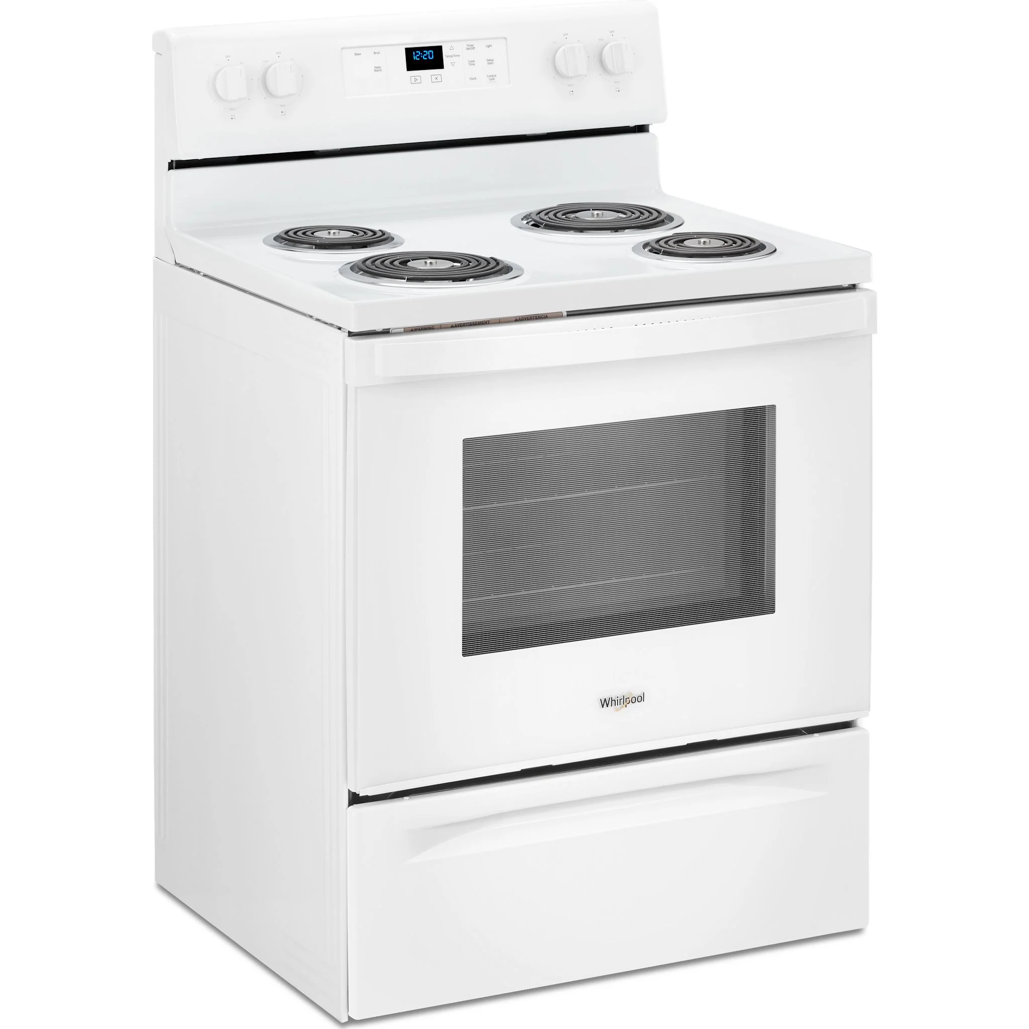Whirlpool 4.8 cu. ft. electric range with Keep Warm setting -White (YWFC150M0JW) - Image 2