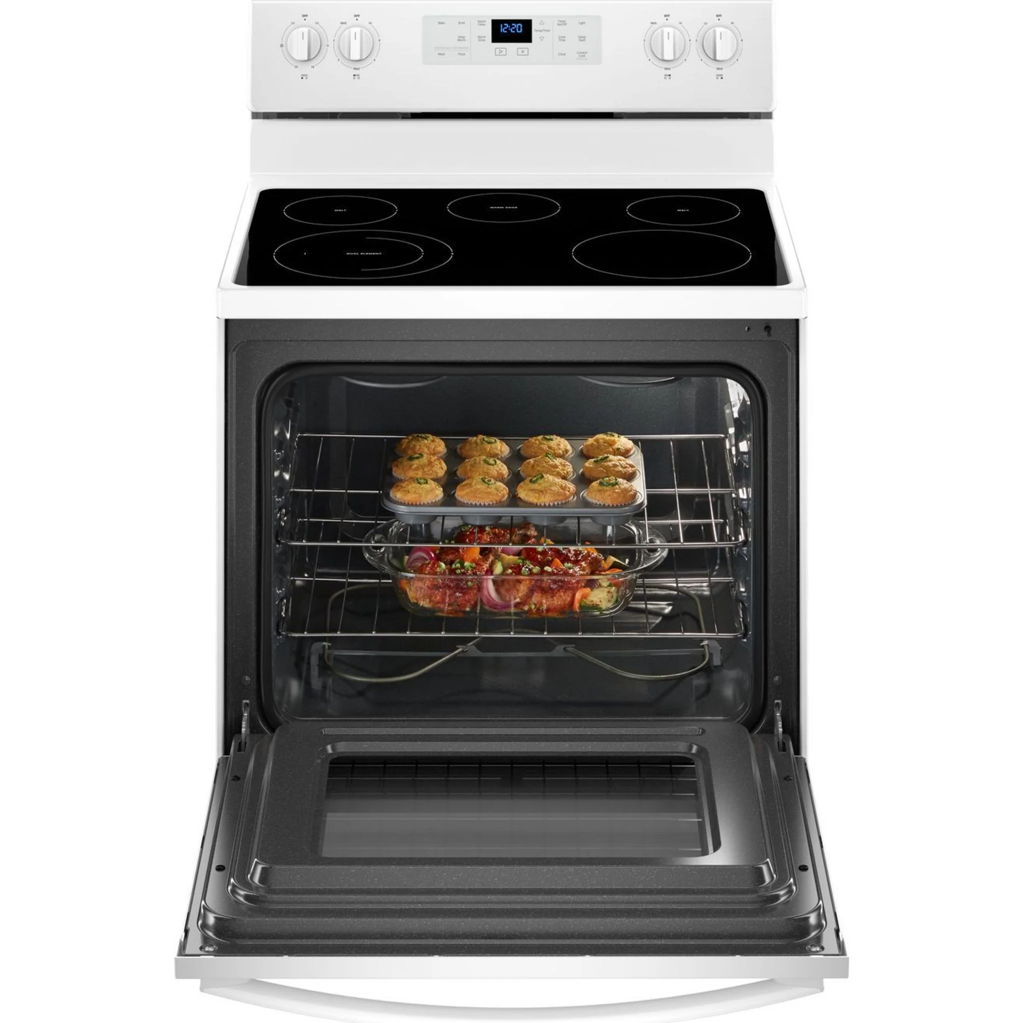 Whirlpool 5.3 cu. ft. Electric range with Frozen Bake technology (YWFE505W0JW) - Image 5