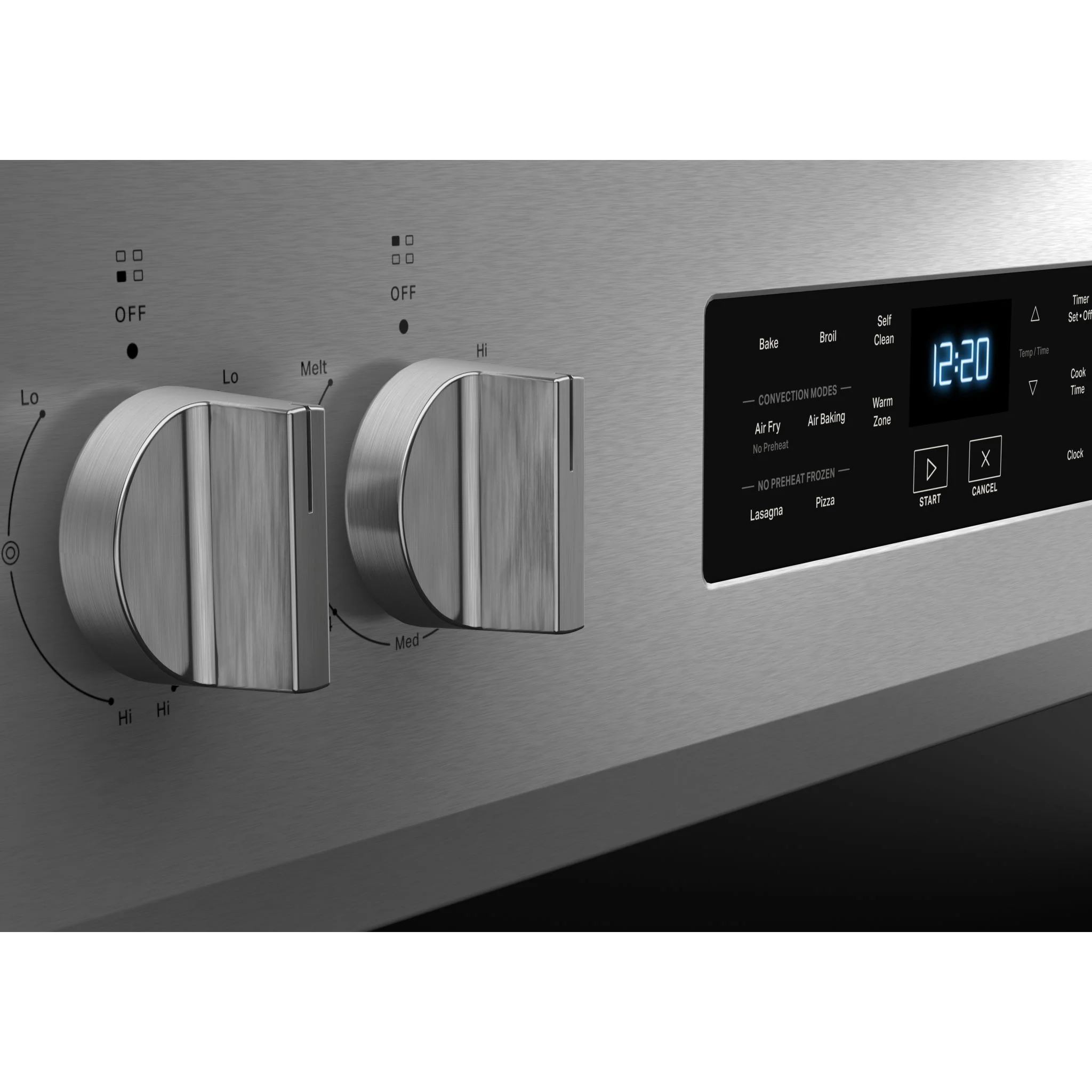 Whirlpool 30-inch Energy Star Electric Range with Air Cooking Technology, No Preheat Air Fry and Air Baking and Self Clean -Fingerprint Resistant Stainless Steel (YWFES5030RZ) - Image 6