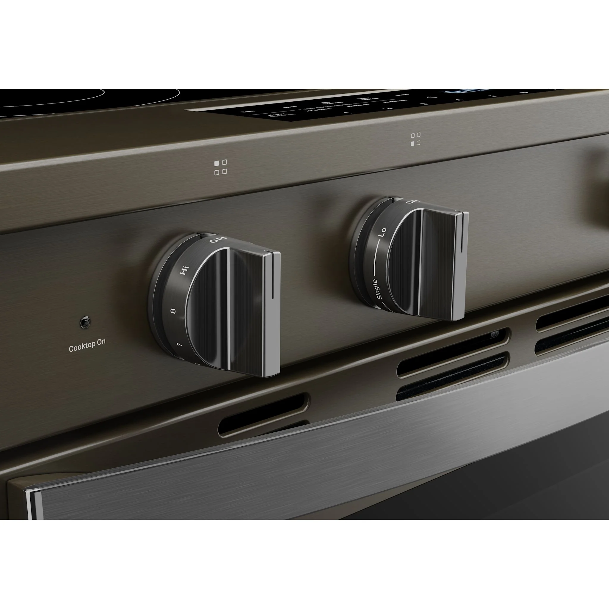 Whirlpool 30-inch Smart Slide in Electric Range with Air Cooking Technology, No Preheat Air Fry, WipeCleanCoating, Steam/Self Clean and High Speed Preheat -Black Stainless Finish (YWSES7530RV) - Image 5