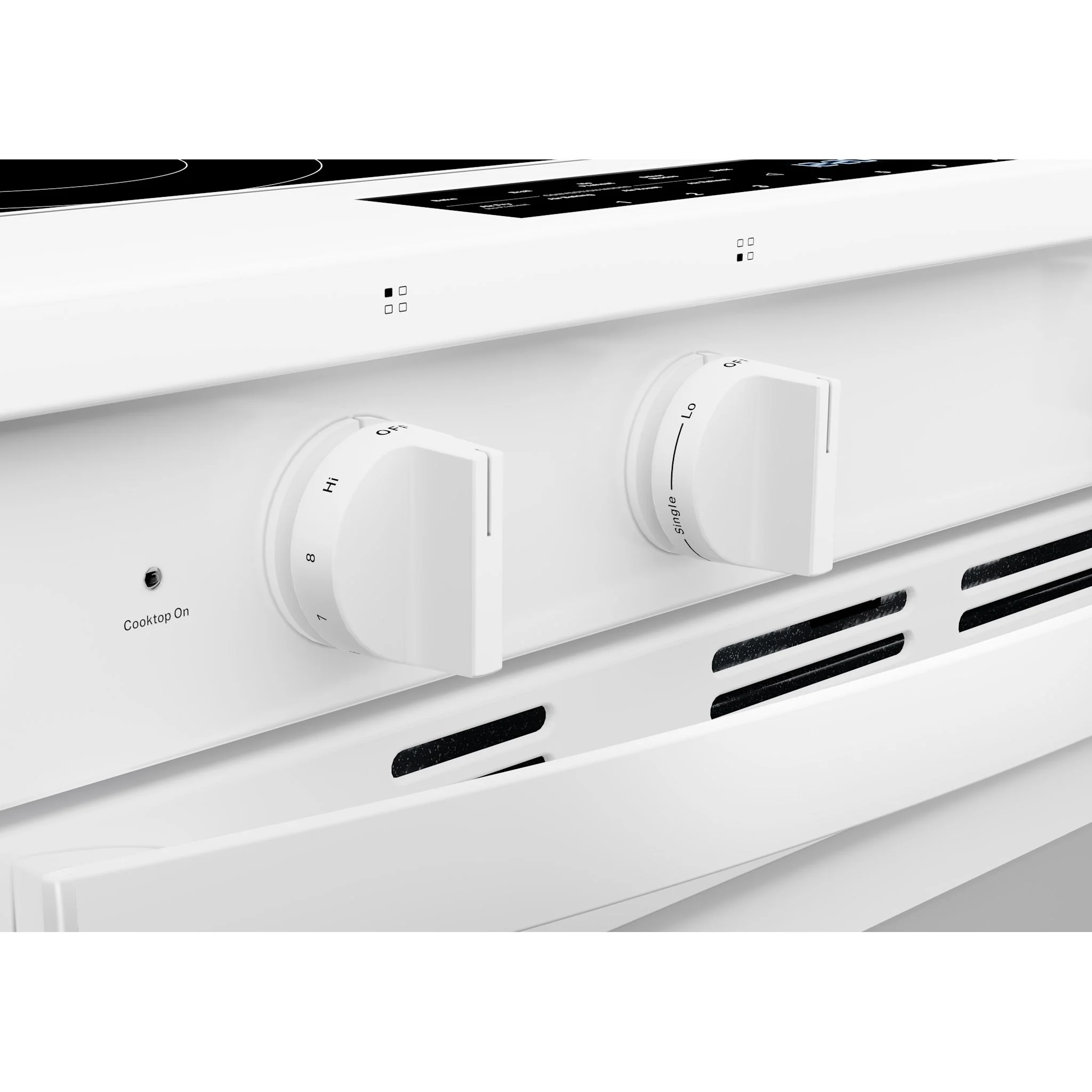 Whirlpool 30-inch Smart Slide in Electric Range with Air Cooking Technology, No Preheat Air Fry, WipeCleanCoating, Steam/Self Clean and High Speed Preheat -White (YWSES7530RW) - Image 6