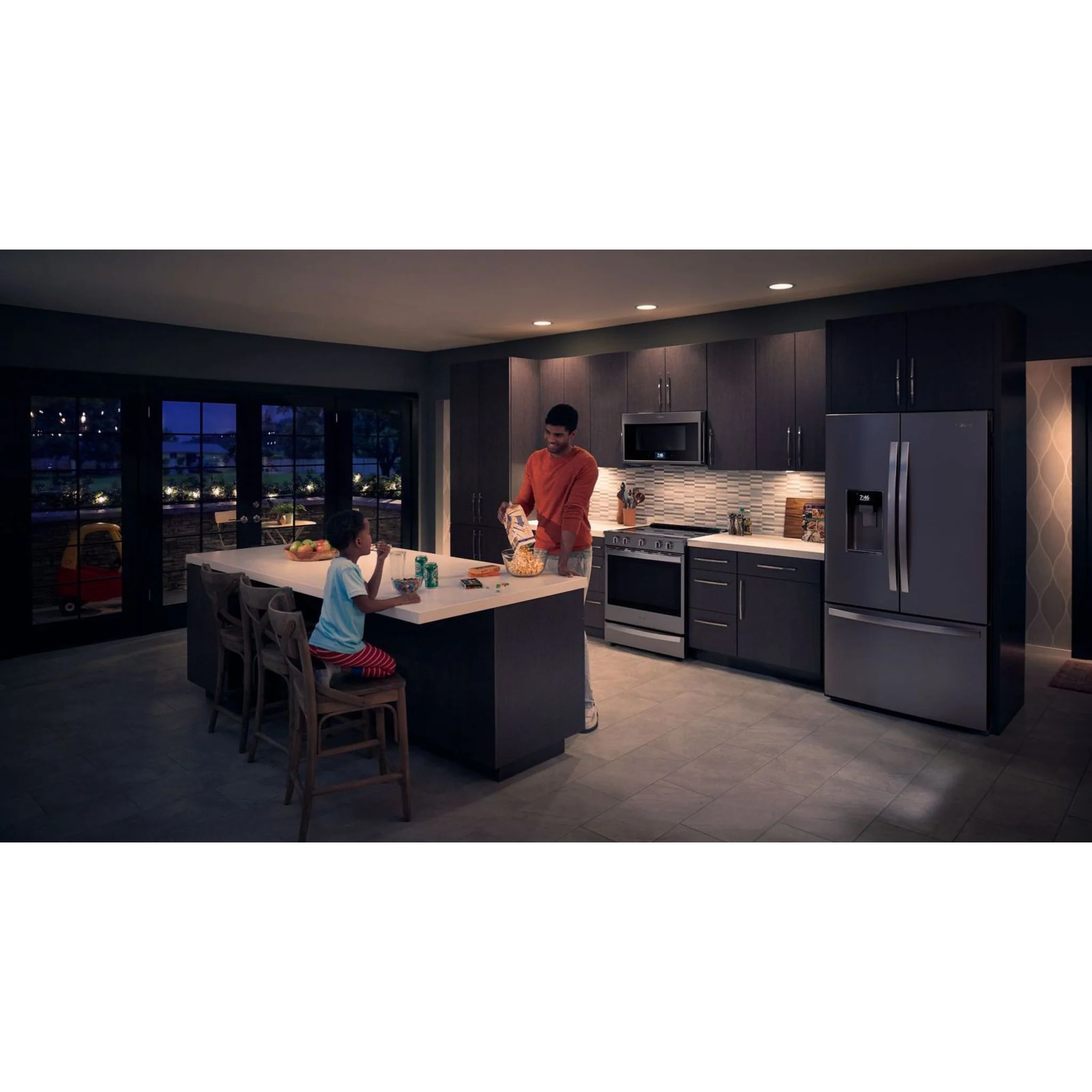 Whirlpool 30" Gas Cooktop with EZ-2-Lift Hinged Cast-Iron Grates (WCG55US0HS) - Image 4