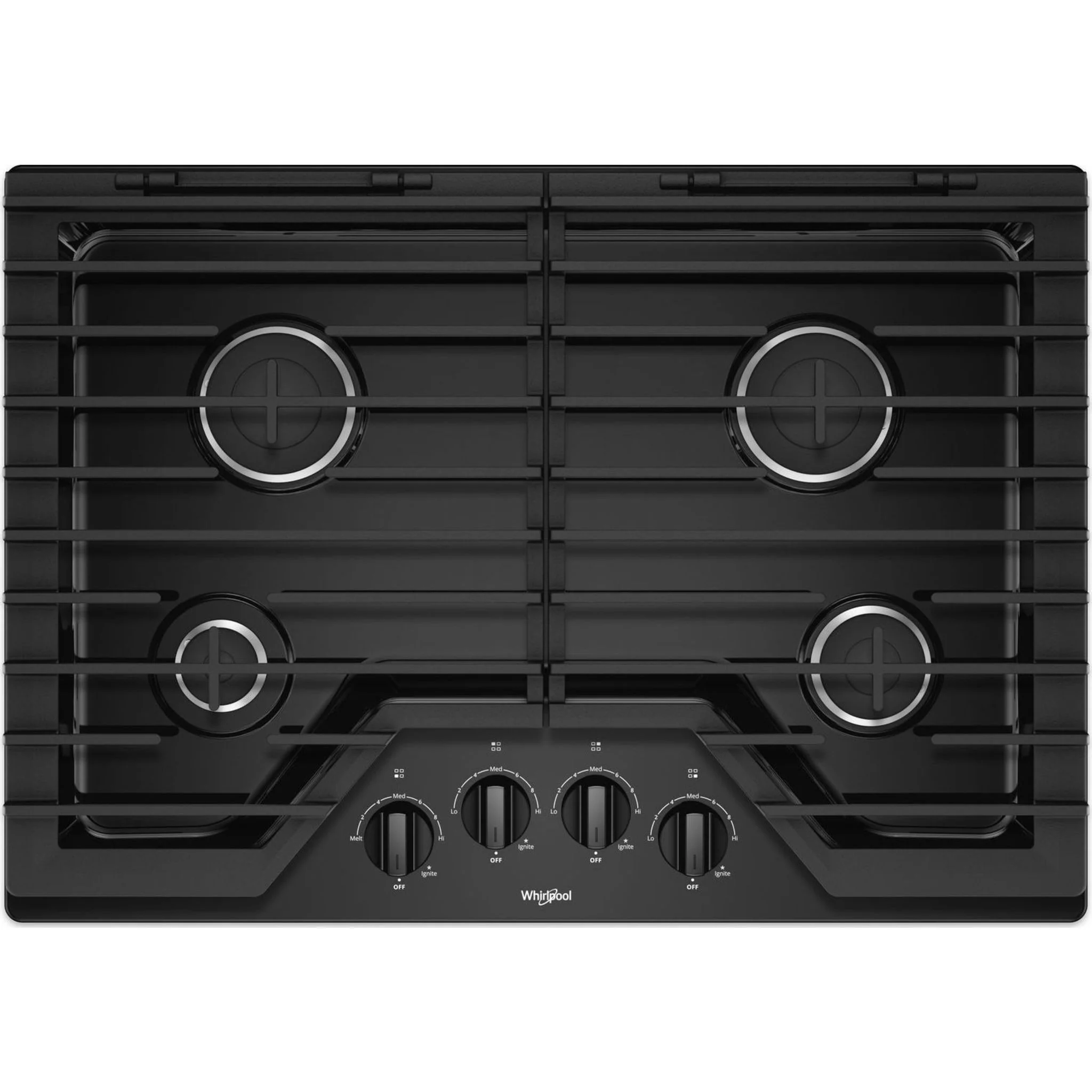 Whirlpool 30" Gas Cooktop with EZ-2-Lift Hinged Cast-Iron Grates (WCG55US0HB) - Image 16