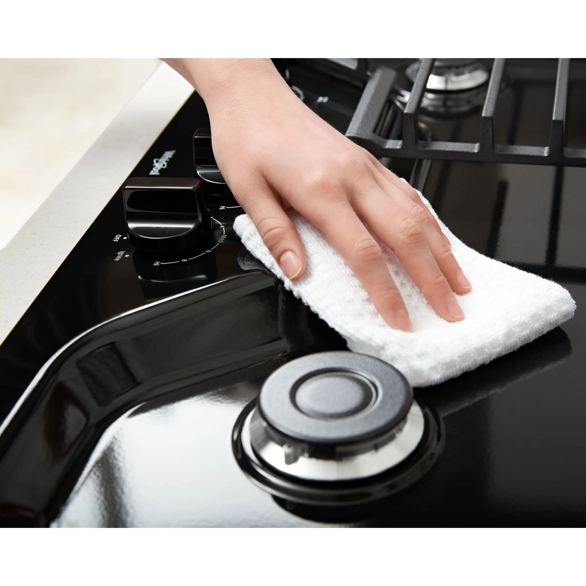 Whirlpool 30" Gas Cooktop with EZ-2-Lift Hinged Cast-Iron Grates (WCG55US0HB) - Image 19