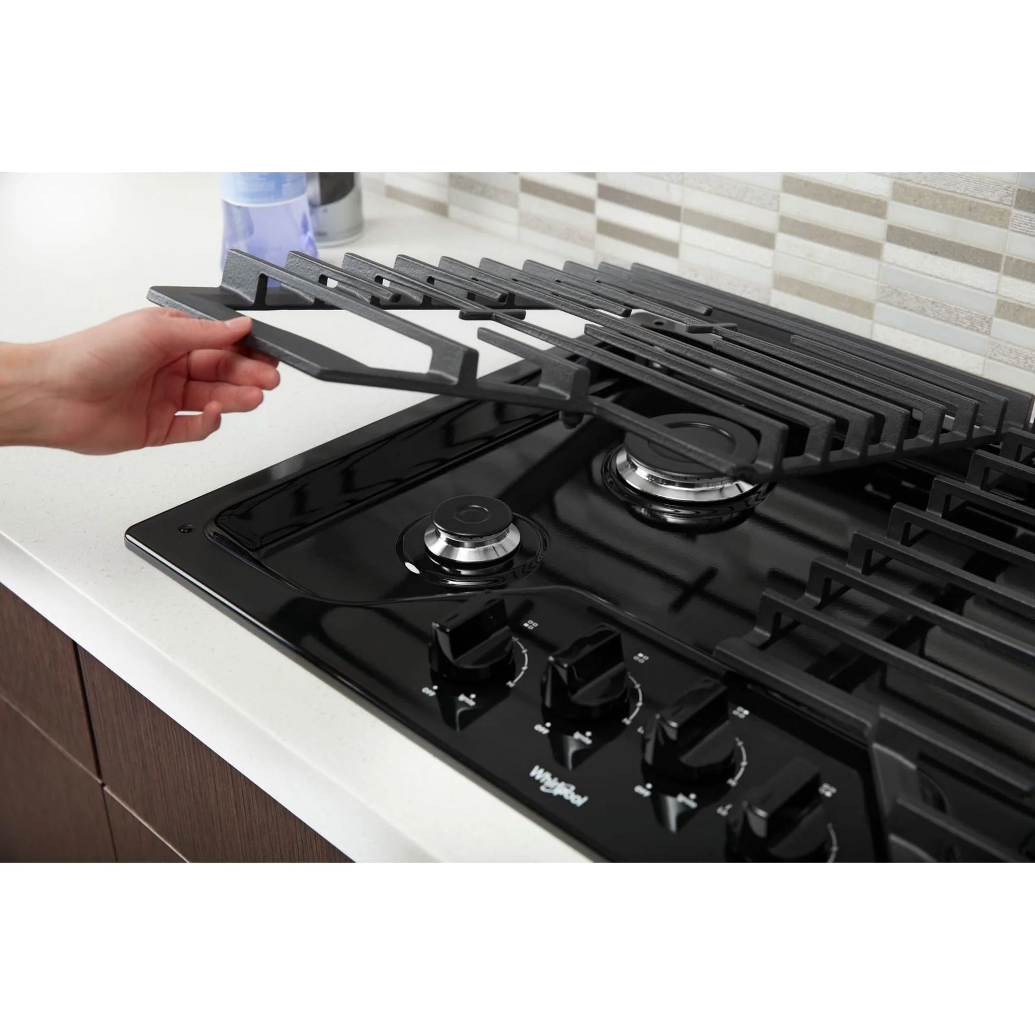Whirlpool 30" Gas Cooktop with EZ-2-Lift Hinged Cast-Iron Grates (WCG55US0HB) - Image 20