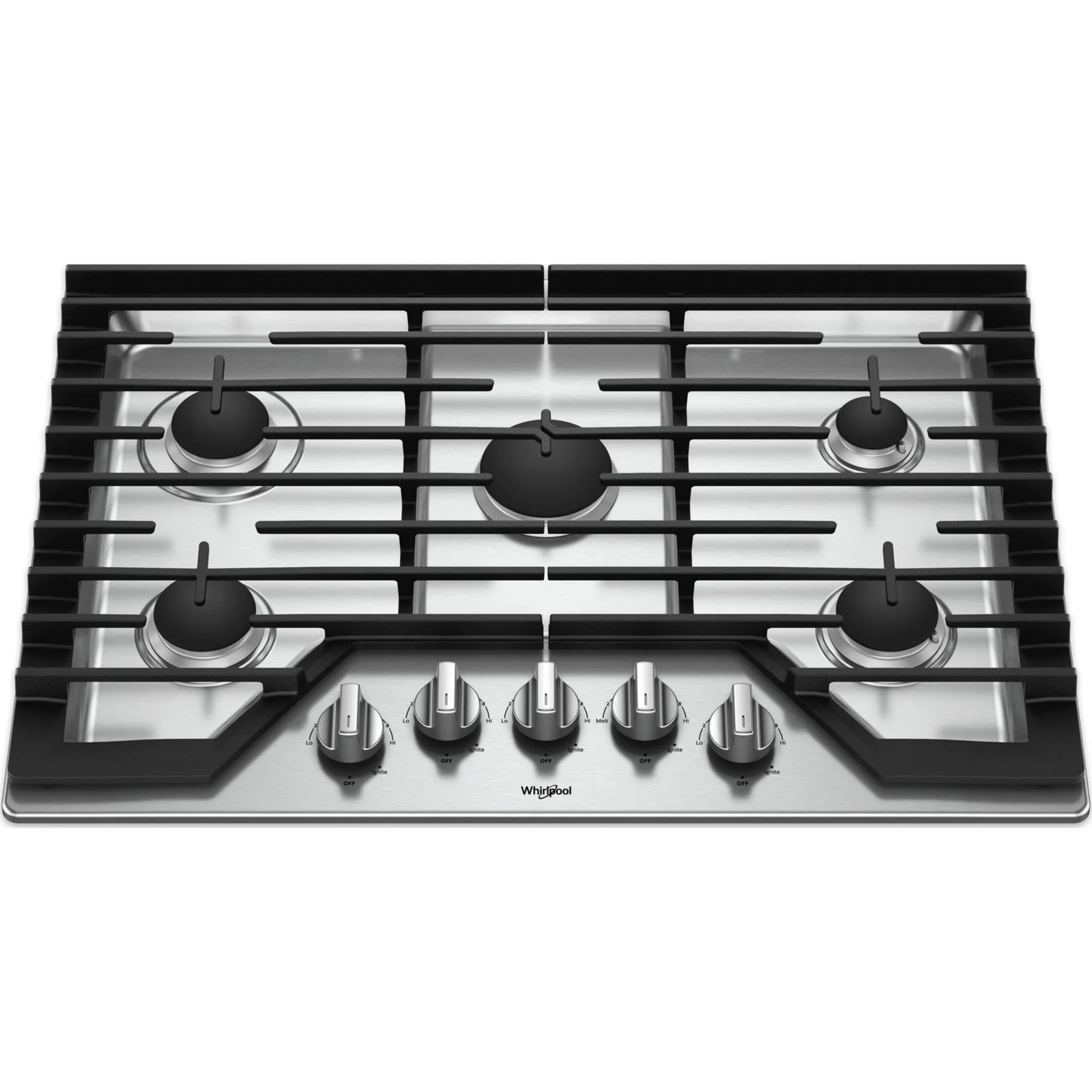 Whirlpool 30" Gas Cooktop with EZ-2-Lift Hinged Cast-Iron Grates (WCG77US0HS) - Image 18