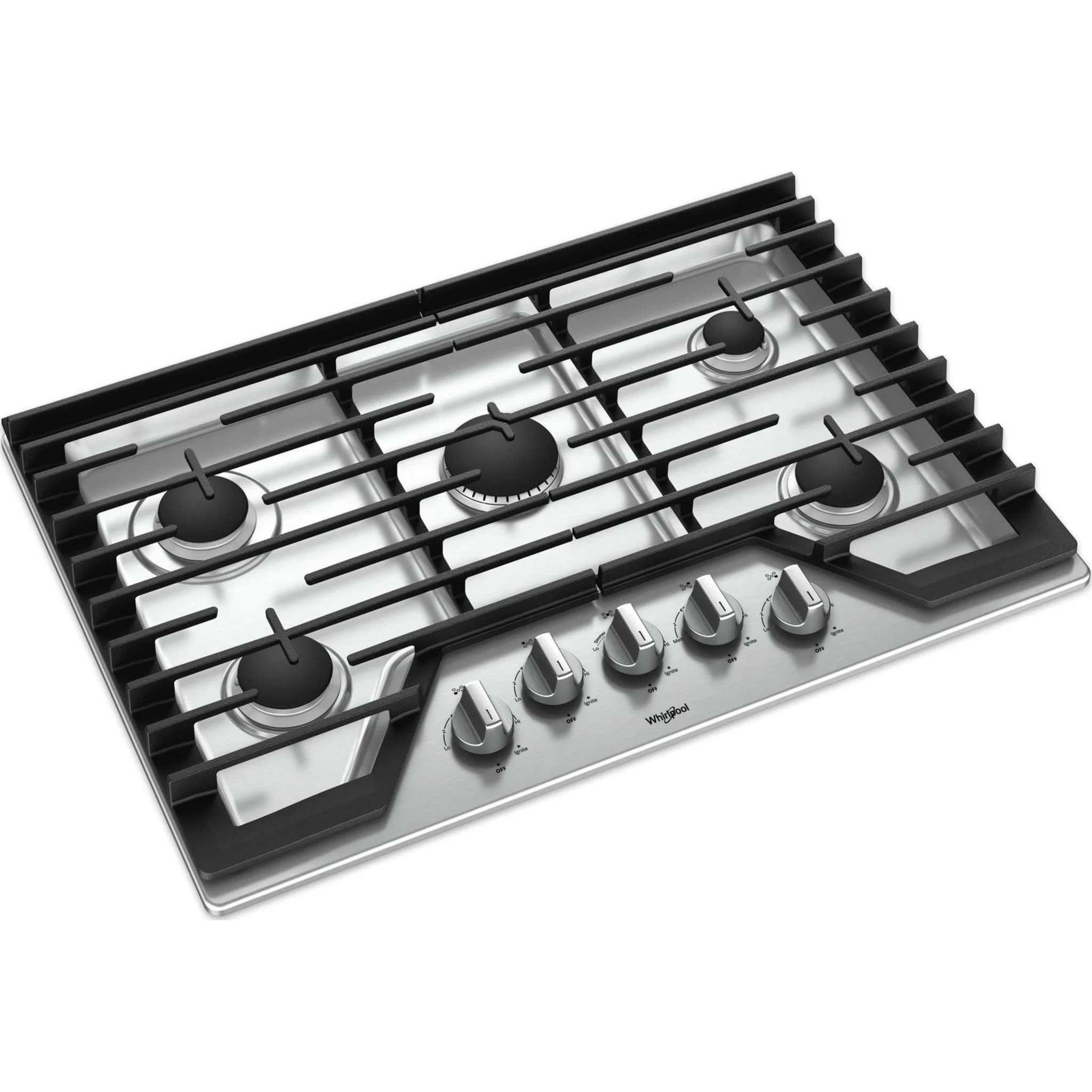 Whirlpool 30" Gas Cooktop with Griddle (WCG97US0HS) - Image 14