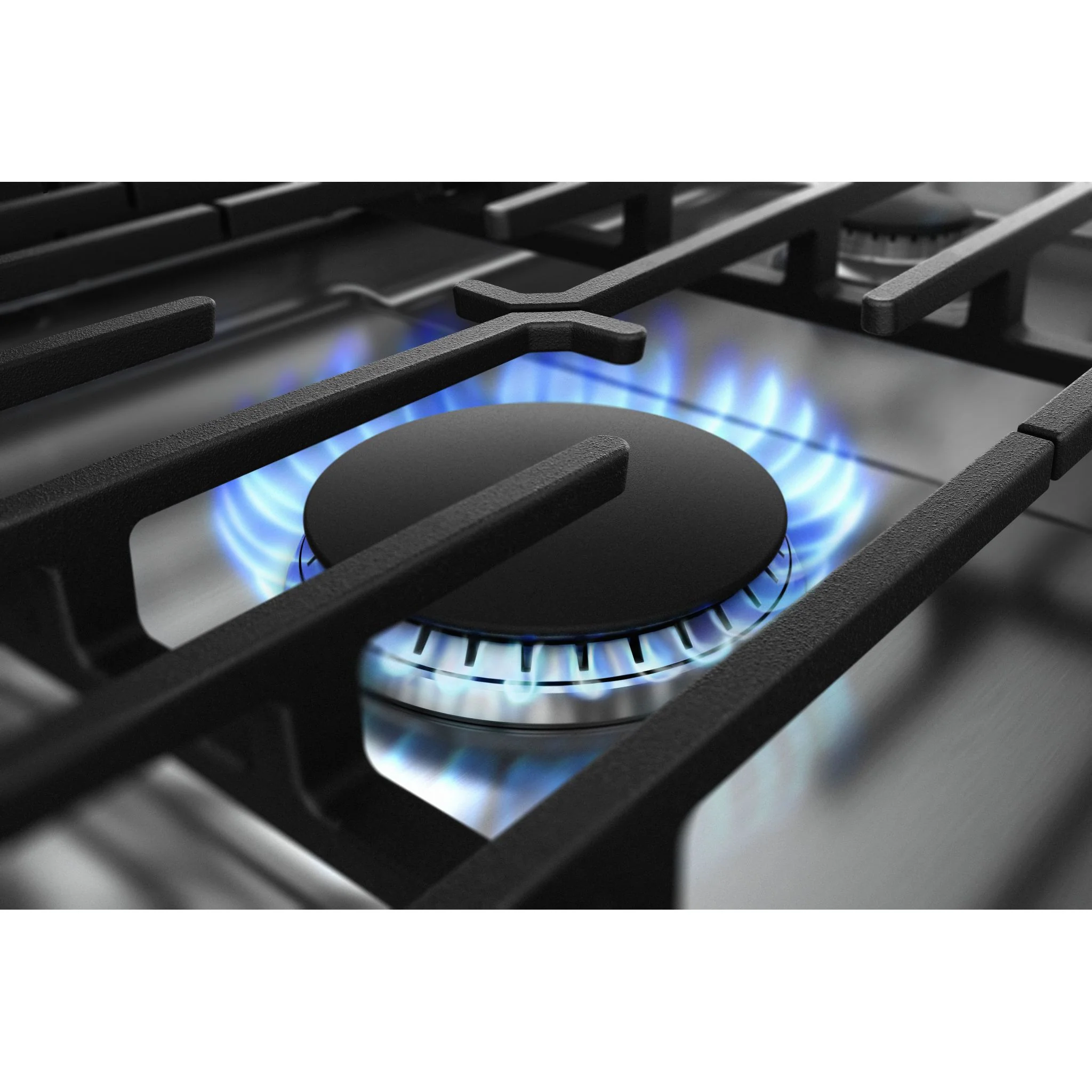 Whirlpool 30" Gas Cooktop with Griddle (WCG97US0HS) - Image 2
