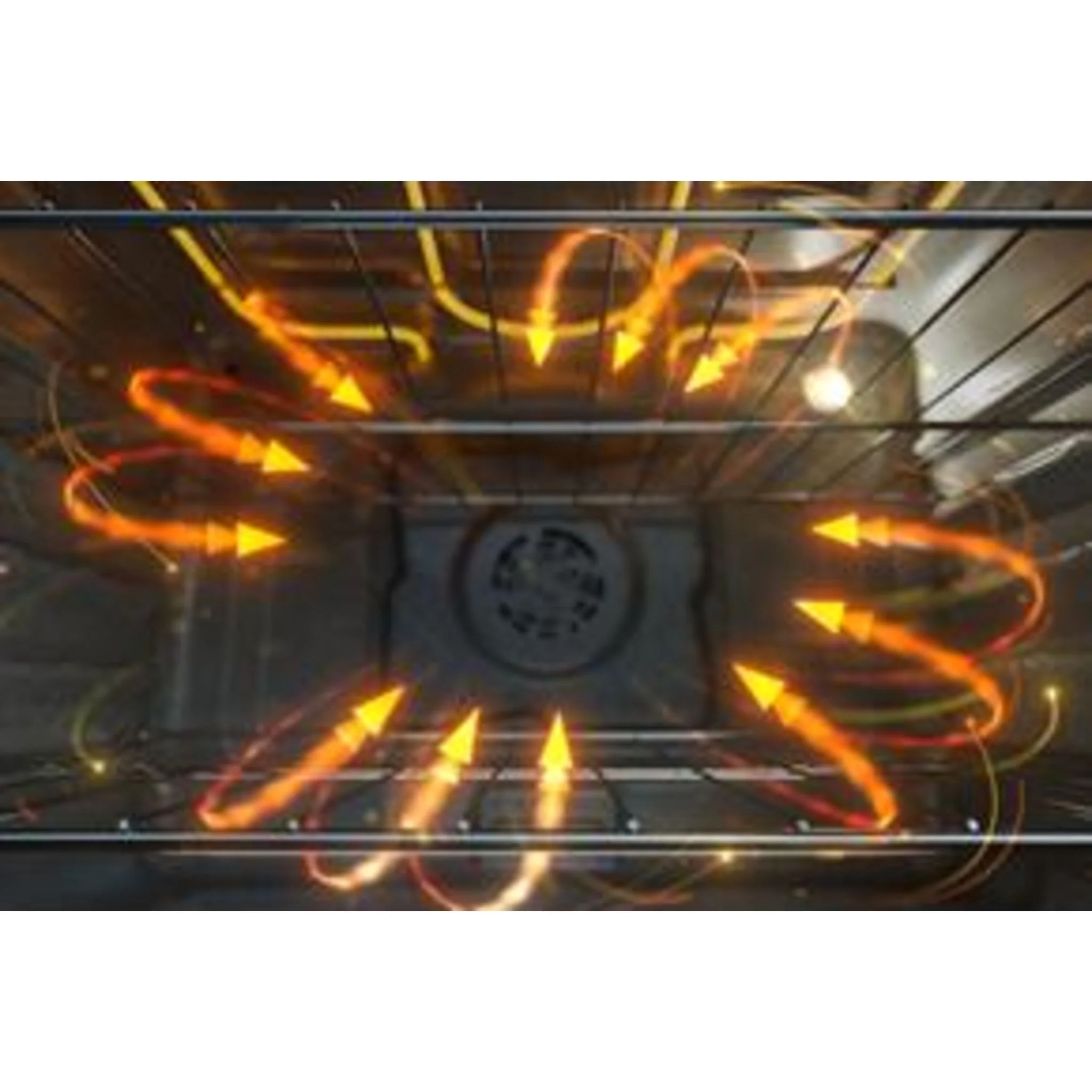 Whirlpool 30-inch Gas Range with Air Cooking Technology -Black-on-Stainless (WSGS5030SV) - Image 2