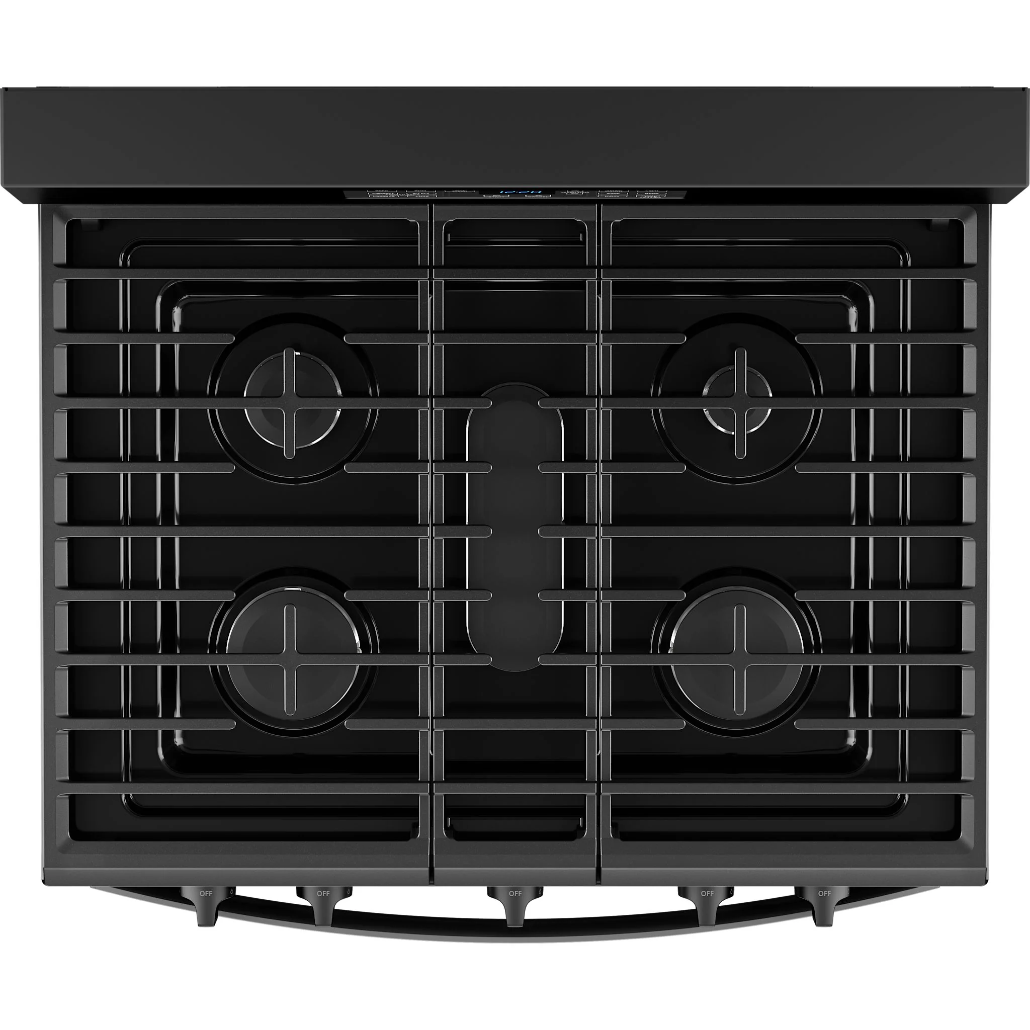 Whirlpool 30-inch Gas Range with Air Cooking Technology and Steam Clean -Black (WFGS4530SB) - Image 5