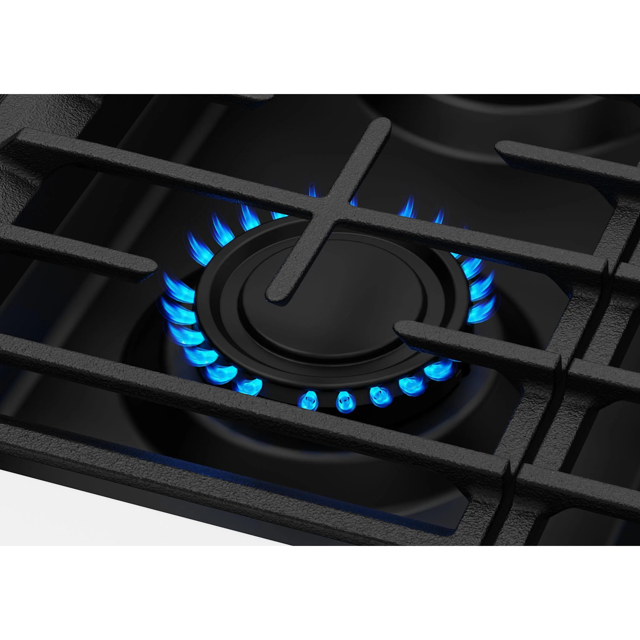 Whirlpool 30-inch Gas Range with Air Fry and Air Baking, Self Cleaning, Rapid Preheat 5.0 CuFt Capacity -White (WFGS5030RW) - Image 4