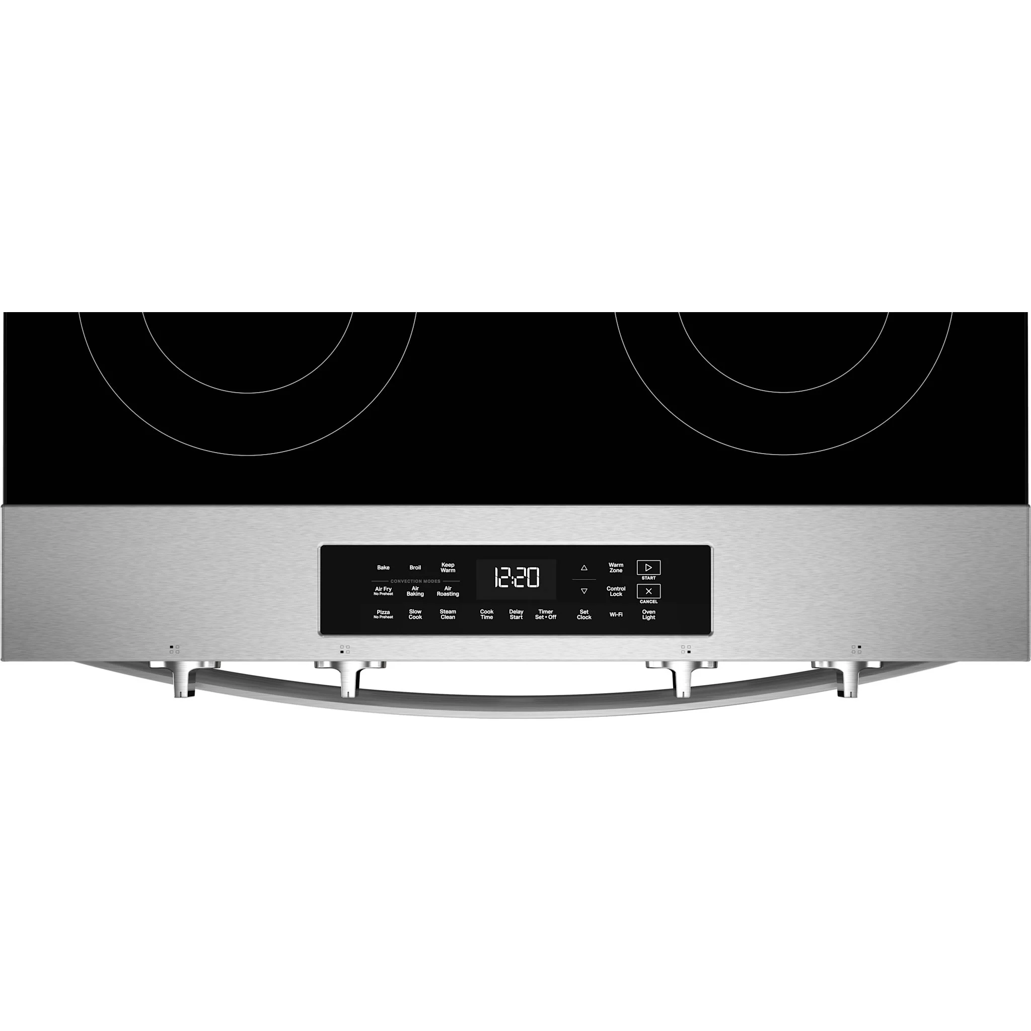 Whirlpool 30-inch Electric Smart Range with Air Cooking Technology and Steam Clean - Stainless Steel  (YWSES4530TZ) - Image 4