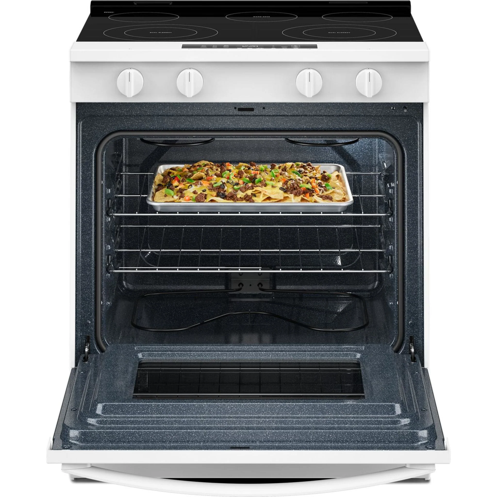 Whirlpool 30-inch Electric Smart Range with No Preheat Mode and Steam Clean - White (YWSES3330TW) - Image 11