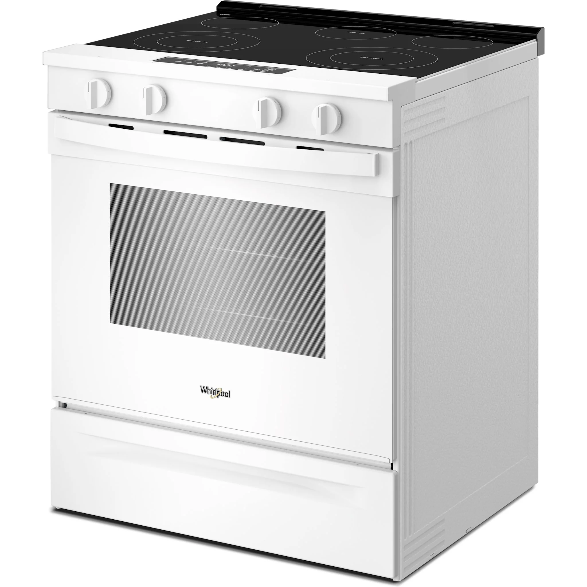 Whirlpool 30-inch Electric Smart Range with No Preheat Mode and Steam Clean - White (YWSES3330TW) - Image 3