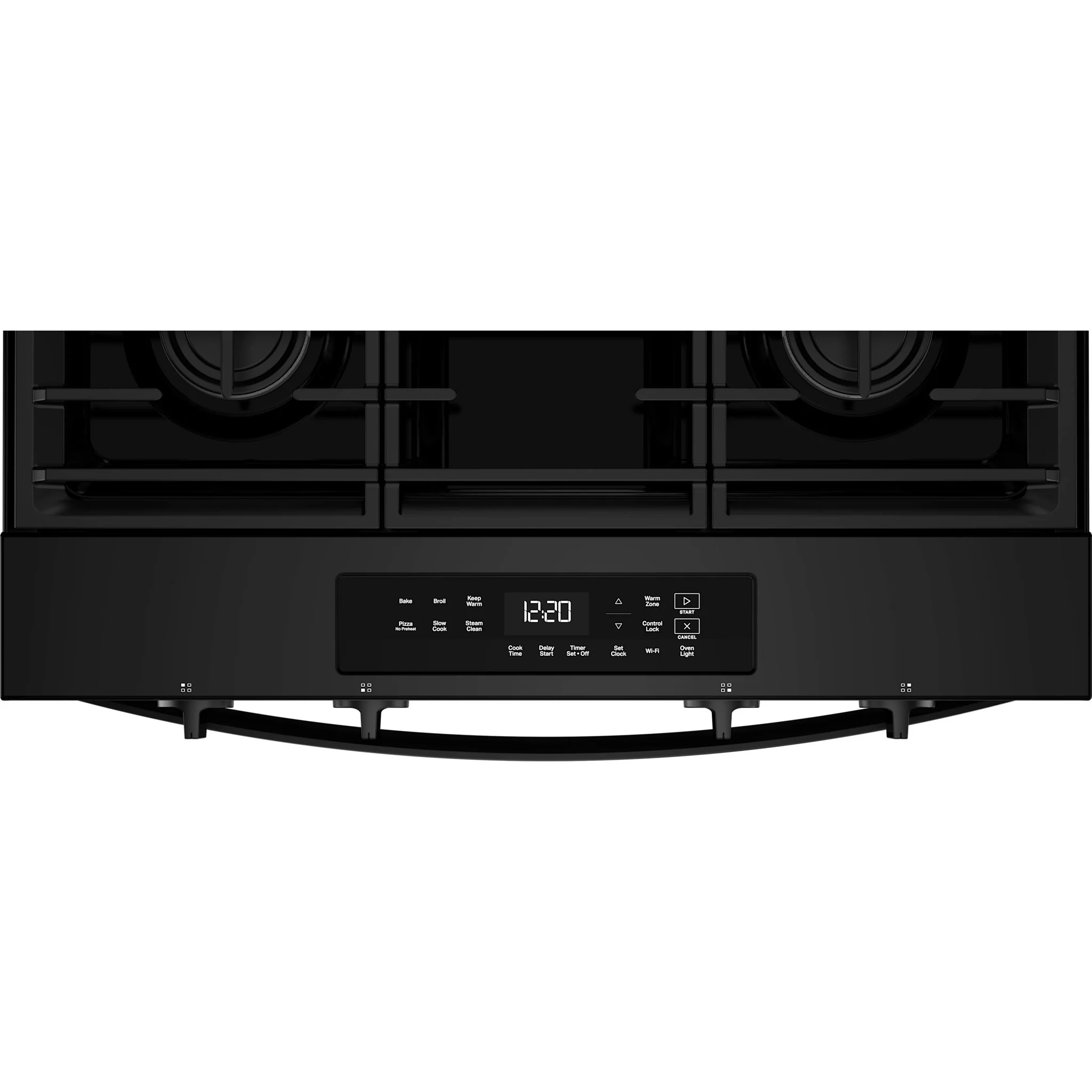 Whirlpool 30-inch Gas Smart Range with No Preheat Mode and Steam Clean - Black  (WSGS3330TB) - Image 7