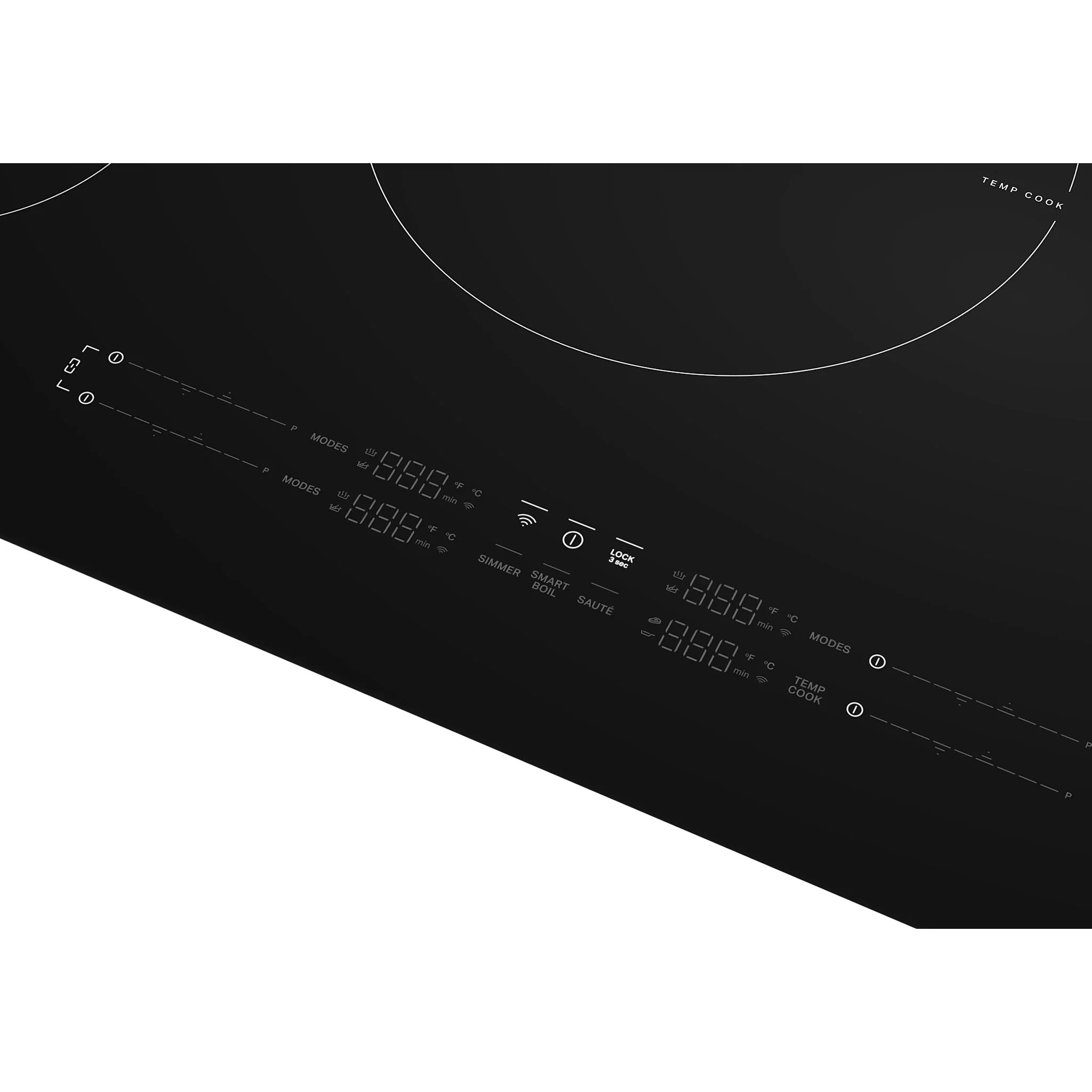 Whirlpool 30" Intelligent Induction Cooktop with Temp CookTechnology -Black (WCIT7030SB) - Image 5