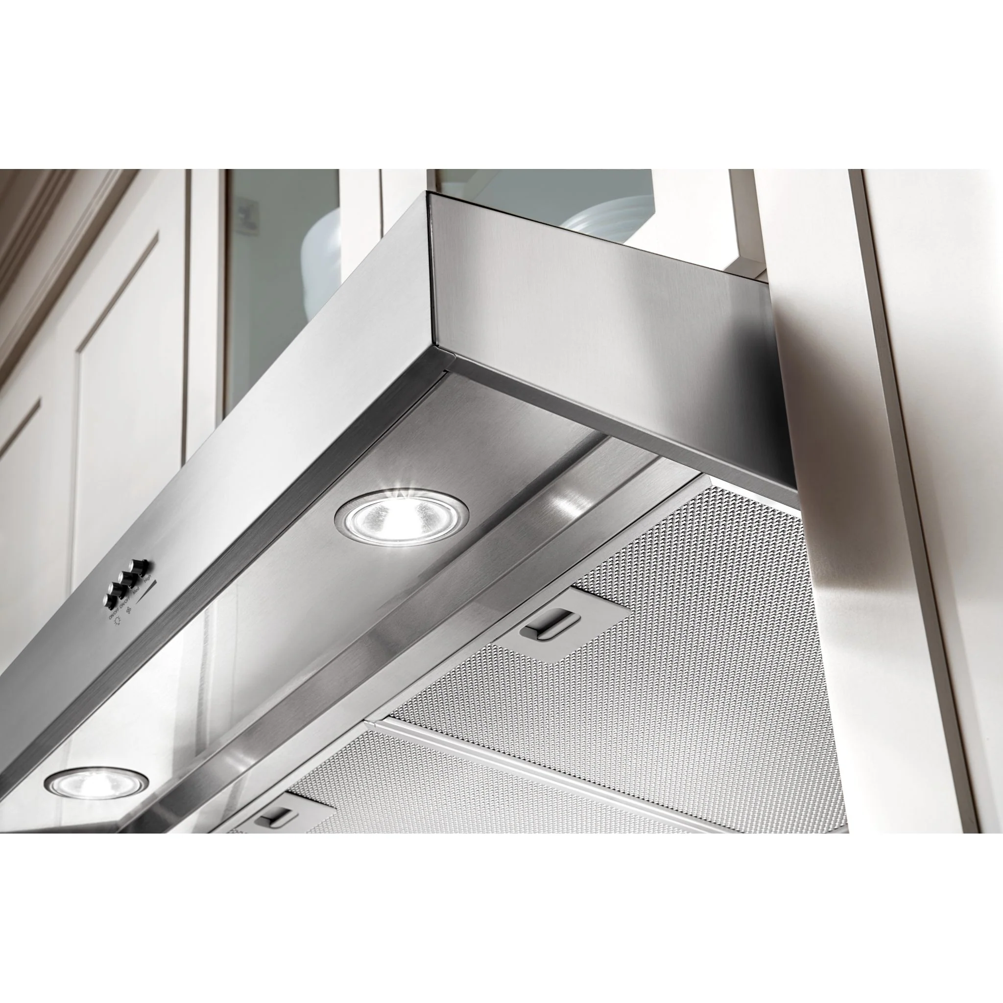 Whirlpool 30" Range Hood with Dishwasher-Safe Full-Width Grease Filters -Stainless Steel (WVU37UC0FS) - Image 8