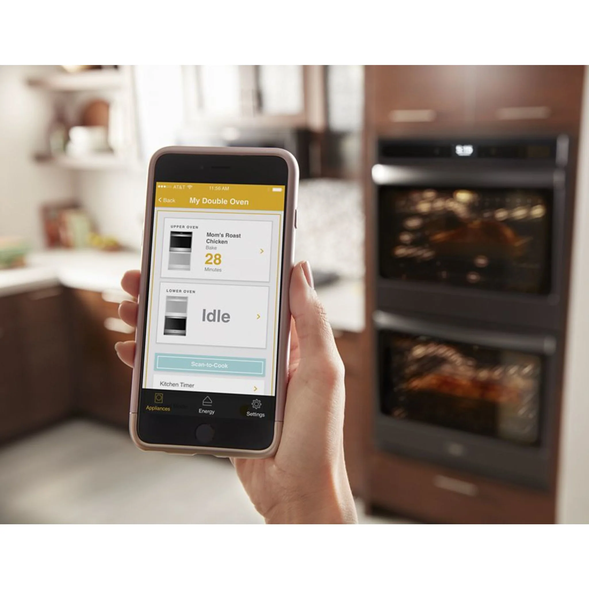 Whirlpool 5.0 Cu. Ft. Single Smart Wall Oven with Air Fry -Black Stainless (WOES7030PV) - Image 10